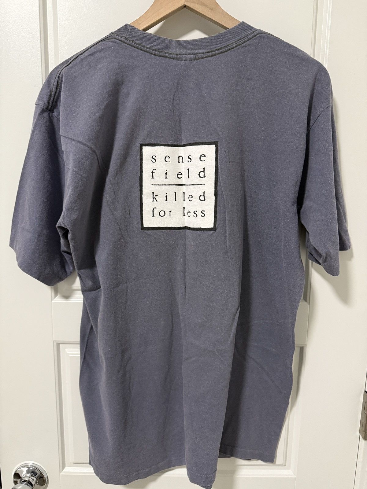 Band Tees SENSE FIELD killed for less Size US XL / EU 56 / 4 - 3 Thumbnail