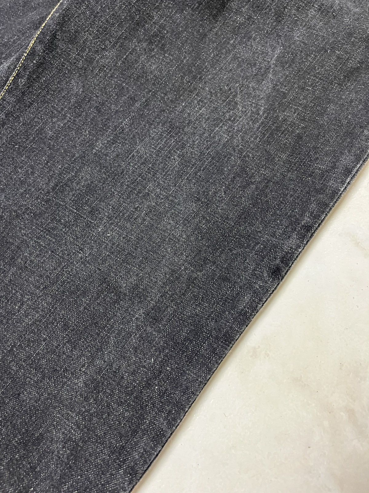 Gucci × Vintage Vintage Gucci regular dark goth raw denim jeans Size US 36 / EU 52 - 9 Thumbnail