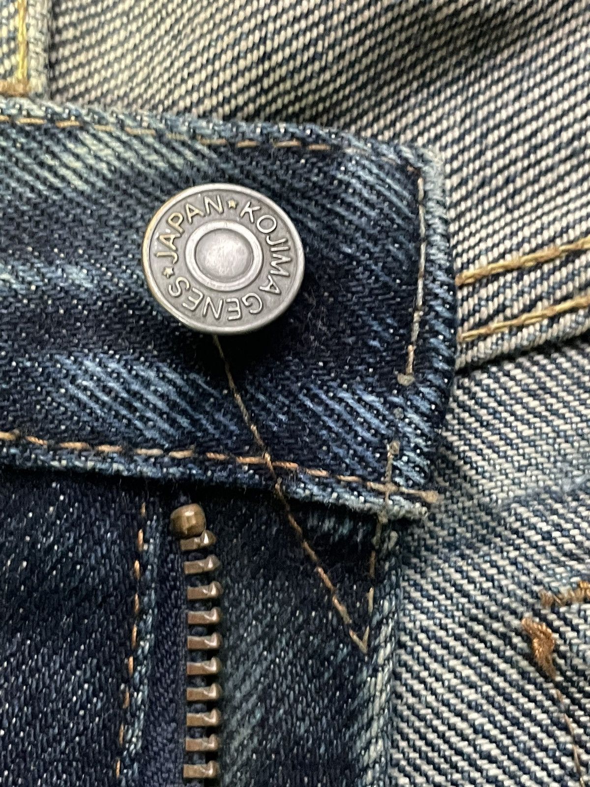 KOJIMA GENES × Vintage Vintage Kojima Genes Selvedge Distresed Denim Size US 34 / EU 50 - 18 Thumbnail