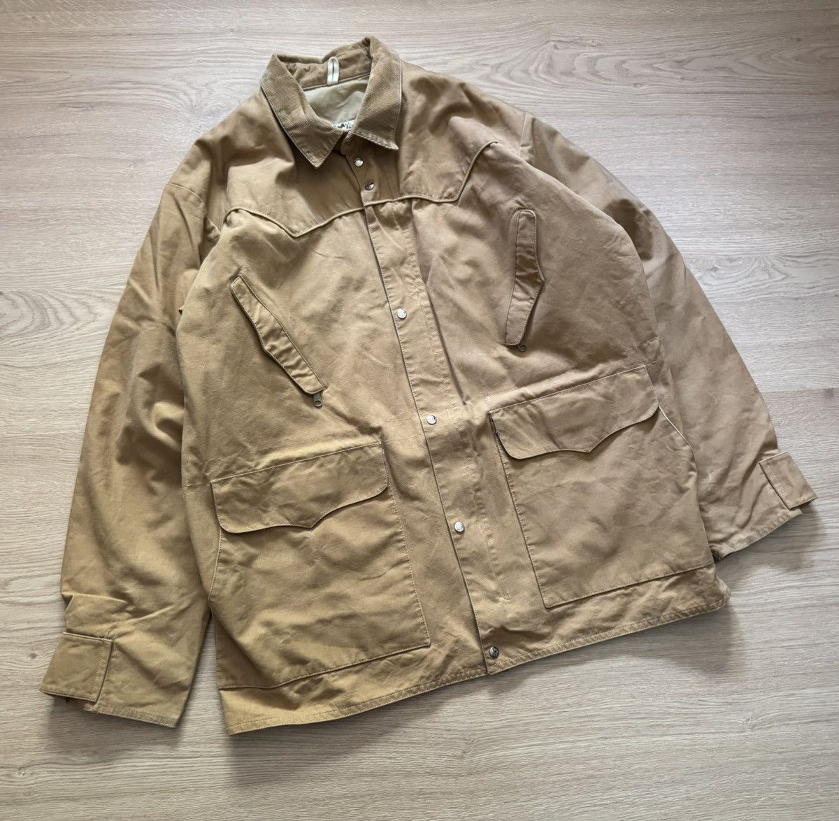 Vintage Vintage 90’s Schaefer Made In USA Cowboy Western Jacket Size US XL / EU 56 / 4 - 1 Thumbnail