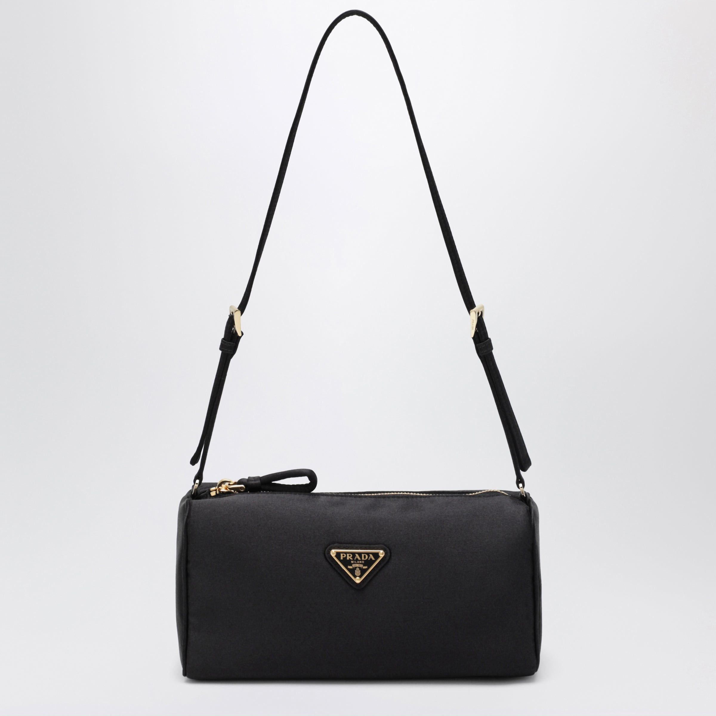 Prada Prada Black Satin Pouch Size ONE SIZE - 1 Thumbnail