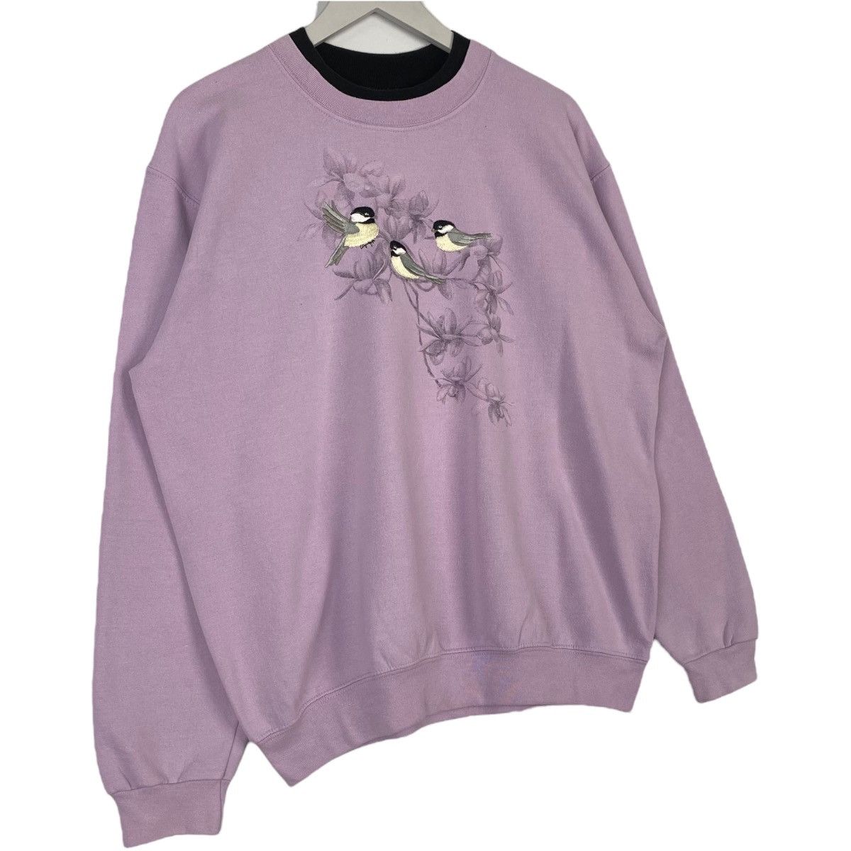 Vintage Vintage 90s Top Stitch by Morning Sun Crewneck Sweatshirt Pu Size M / US 6-8 / IT 42-44 - 3 Thumbnail