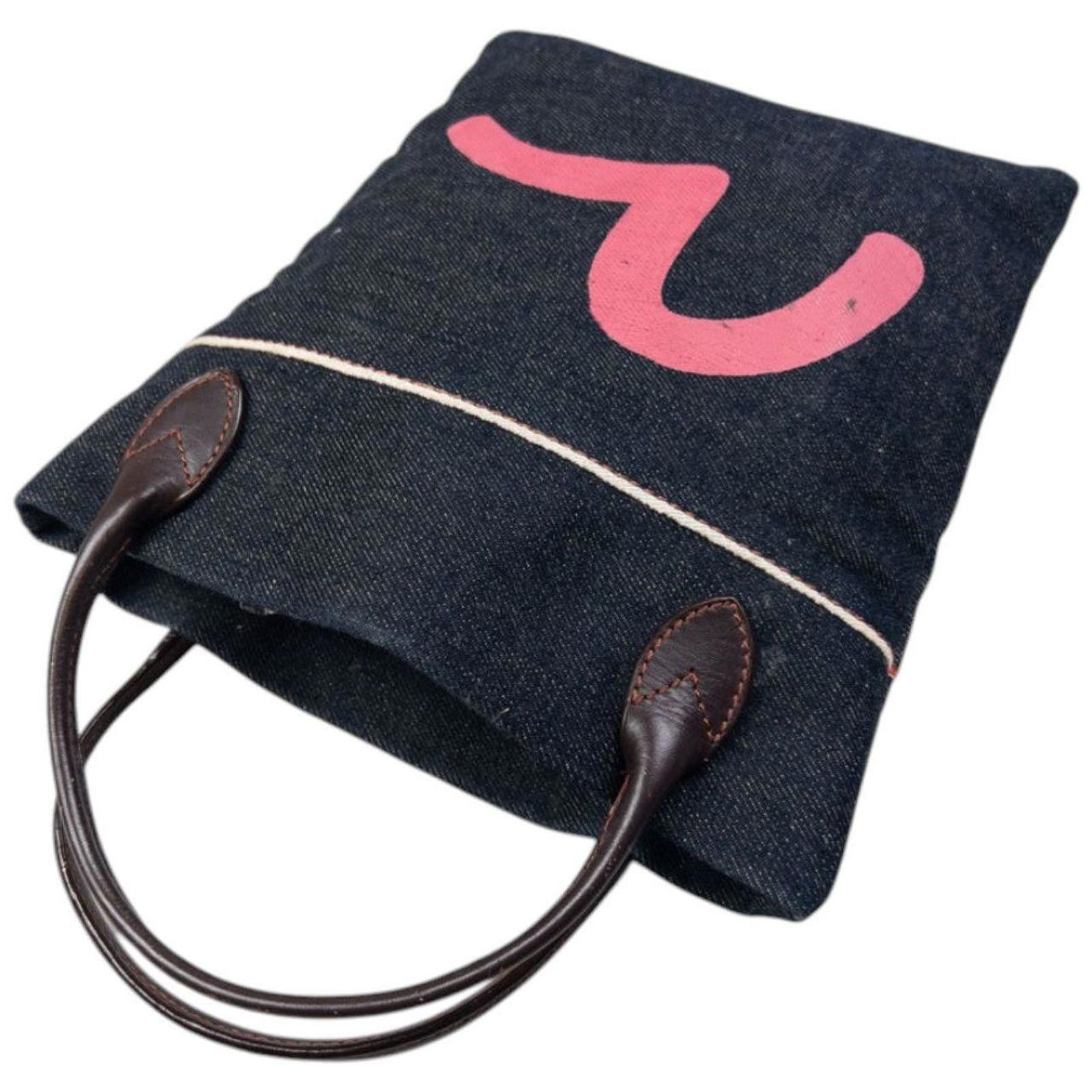 Evisu Vintage Evisu Gull Japanese Denim Handbag Size ONE SIZE - 6 Thumbnail
