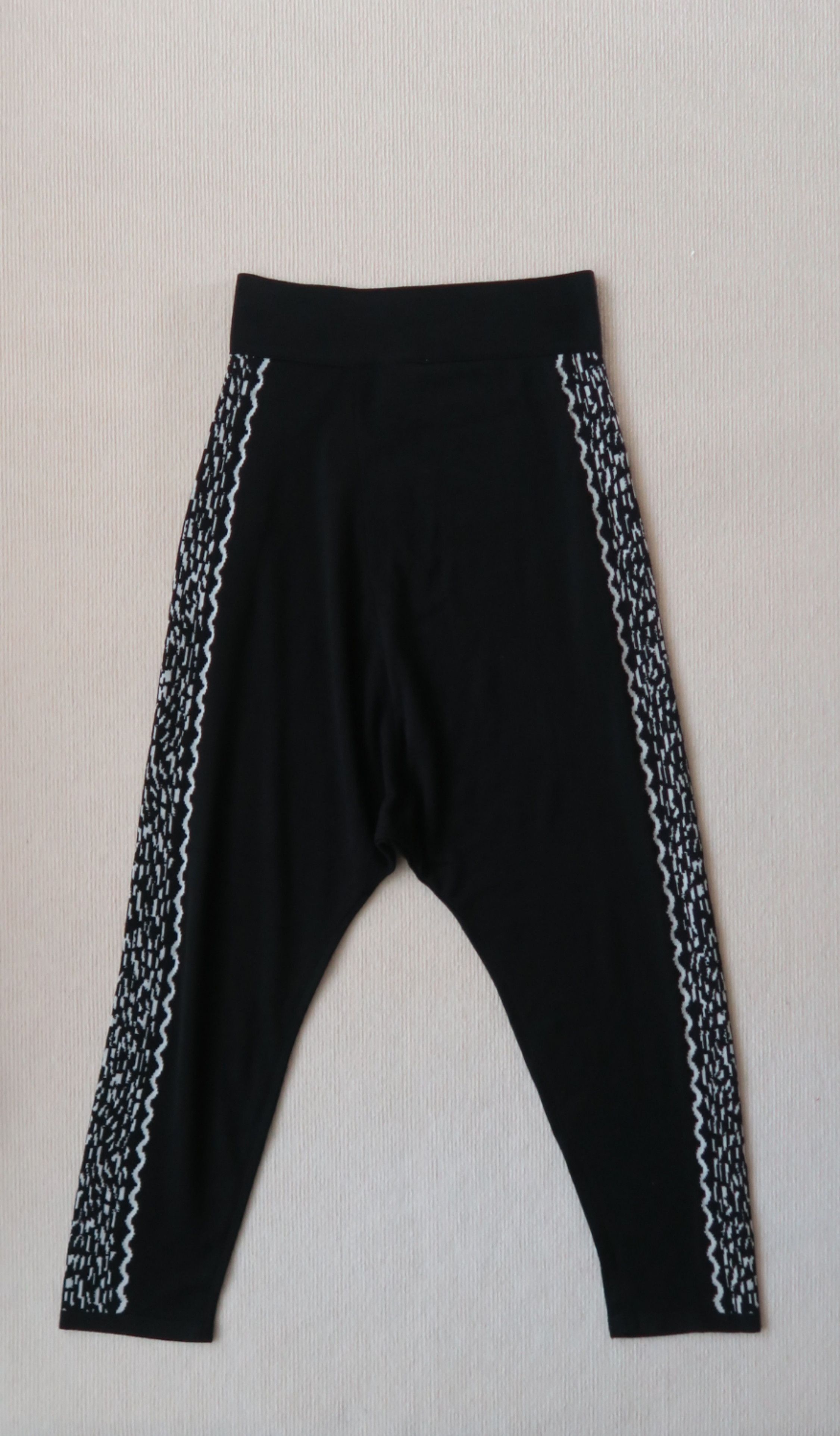 Other Steve J & Yoni P Korea Knitted Drop Crotch Harem Pants Size US 32 / EU 48 - 2 Thumbnail