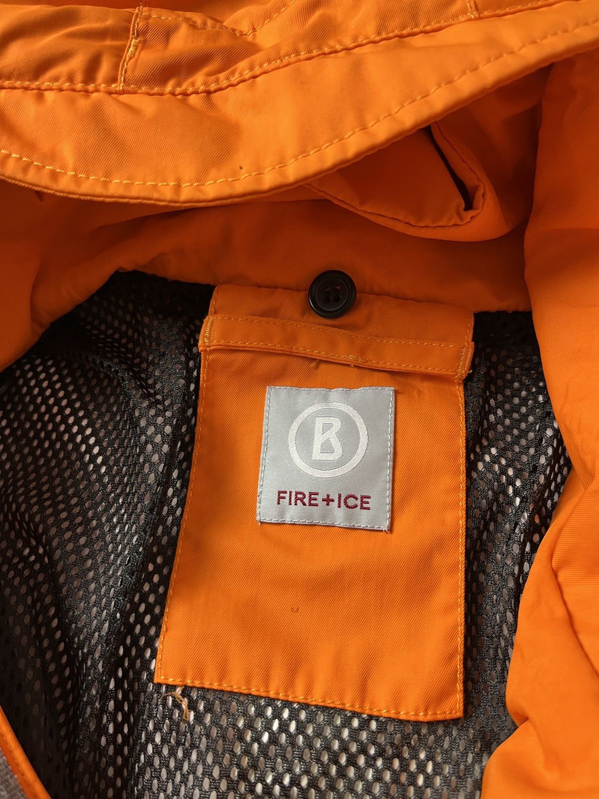 Bogner DDP BOGNER Fire + Ice Orange Hooded Ski Snowboard Jacket Size US L / EU 52-54 / 3 - 7 Thumbnail