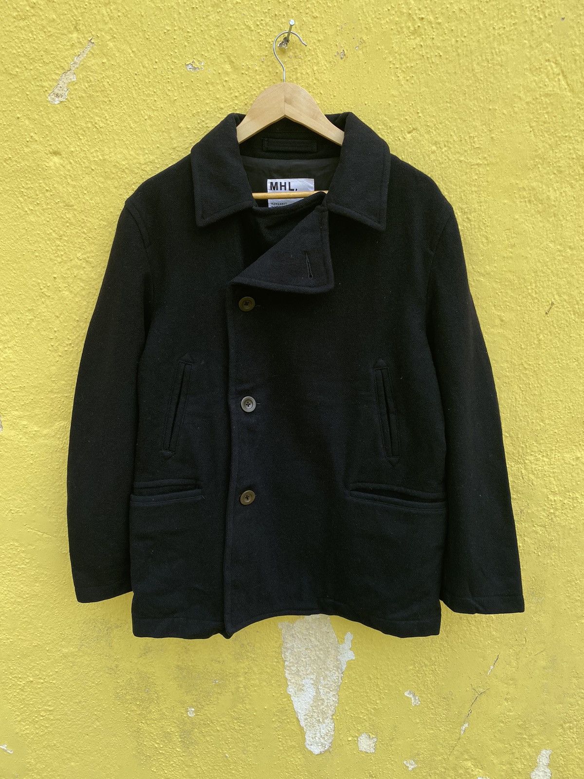 Margaret Howell MHL Heavy Moleskin Porter Jacket Black | Grailed