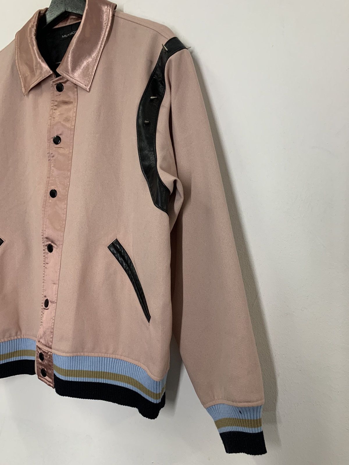 Japanese Brand MILKBOY Cyber Punk Thin Varsity Spike Teddy Size US M / EU 48-50 / 2 - 5 Thumbnail
