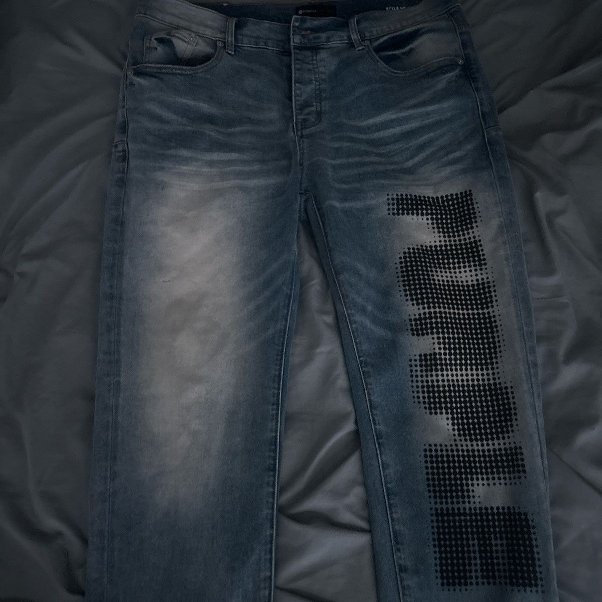 Purple Brand Blue purple jeans Size US 36 / EU 52 - 1 Thumbnail