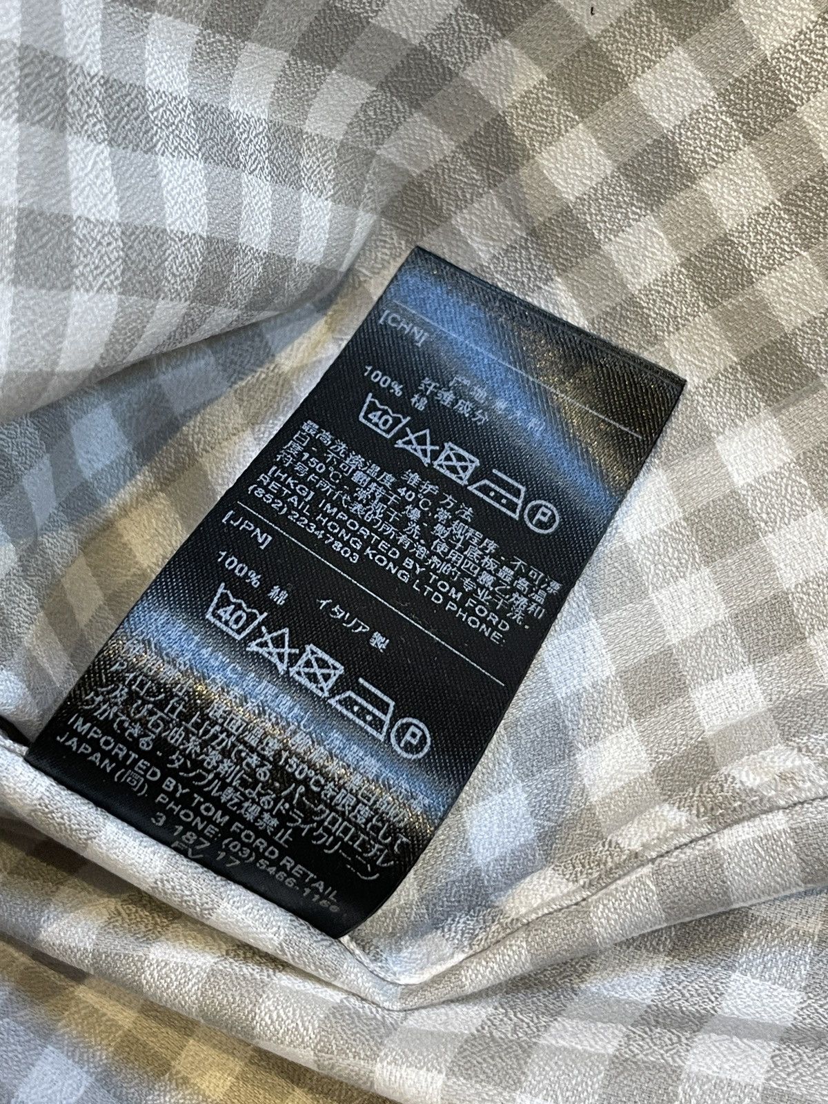 Tom Ford Tom Ford Shirt Size US L / EU 52-54 / 3 - 10 Thumbnail