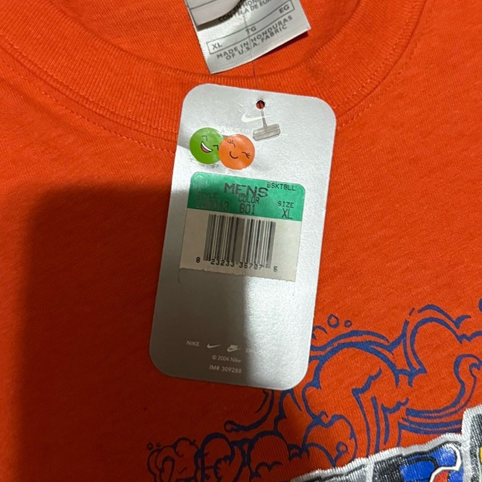 Nike 2004 Nike Dunk Jam 7 Days A Week Short Sleeve Shirt Size US XL / EU 56 / 4 - 3 Thumbnail