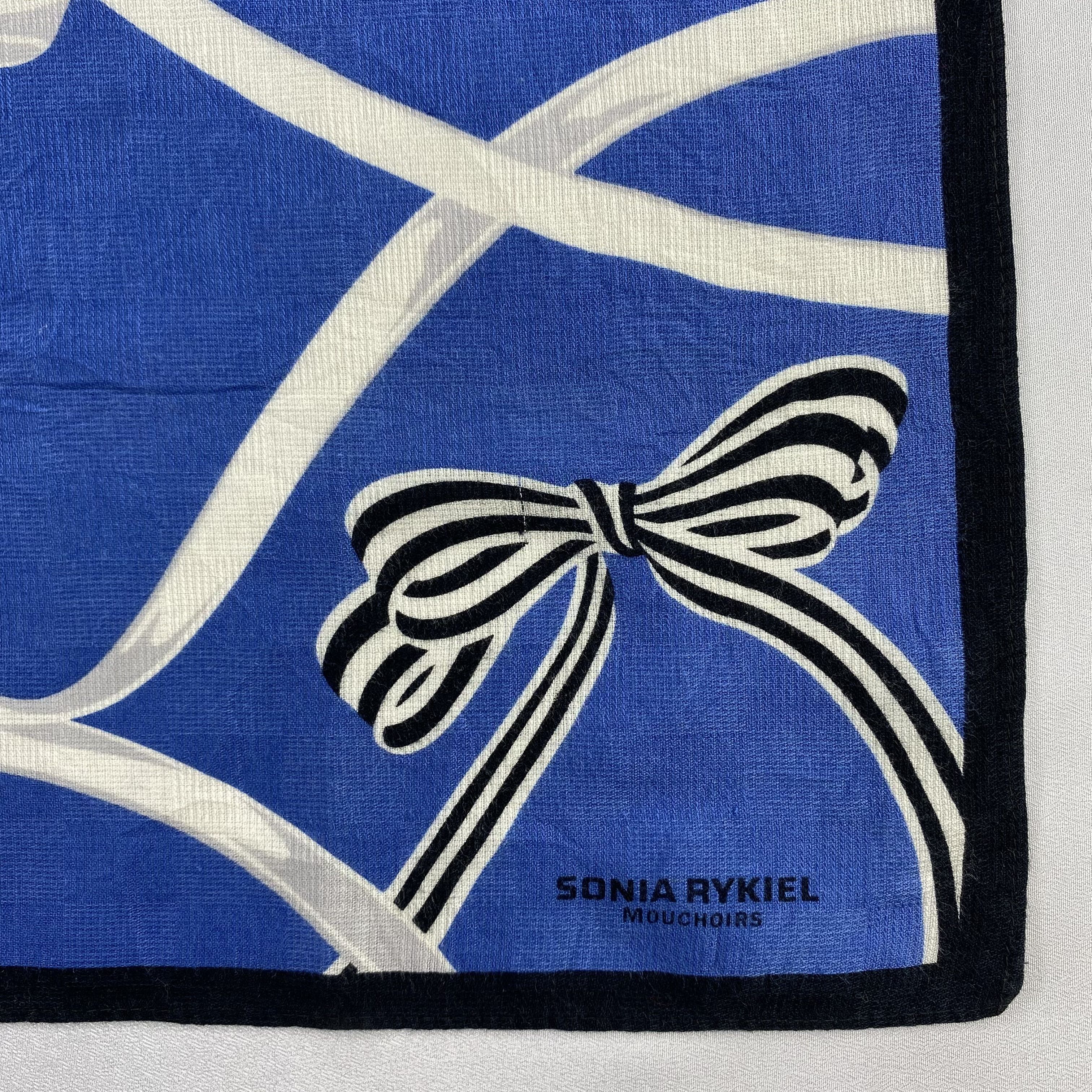 Vintage Sonia Rykiel Bandana/ Handkerchief / Neckerchief-P1867 Size ONE SIZE - 3 Thumbnail