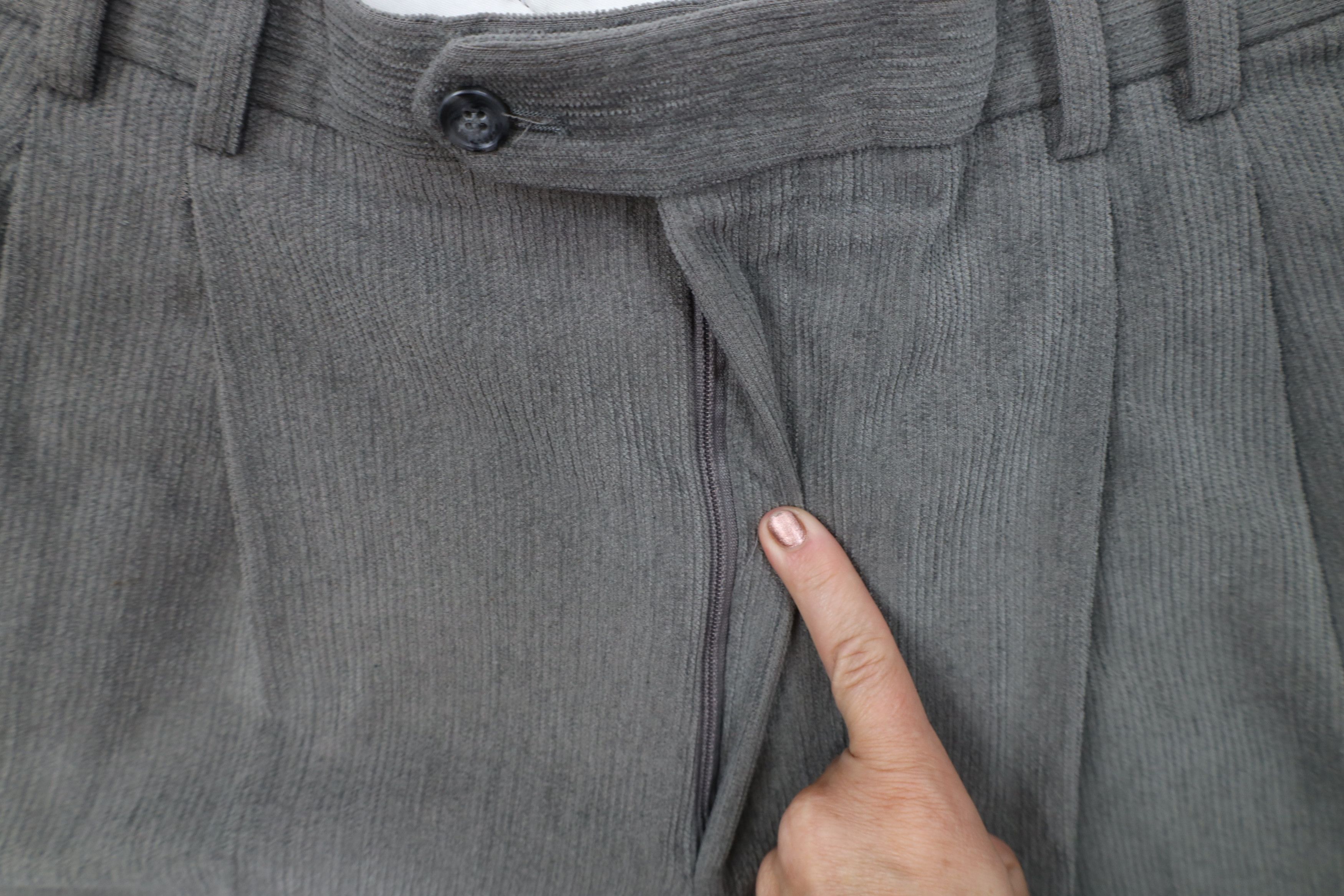 St. Croix Vintage 90s St Croix Wool Blend Wide Leg Chino Pants Size US 34 / EU 50 - 6 Thumbnail
