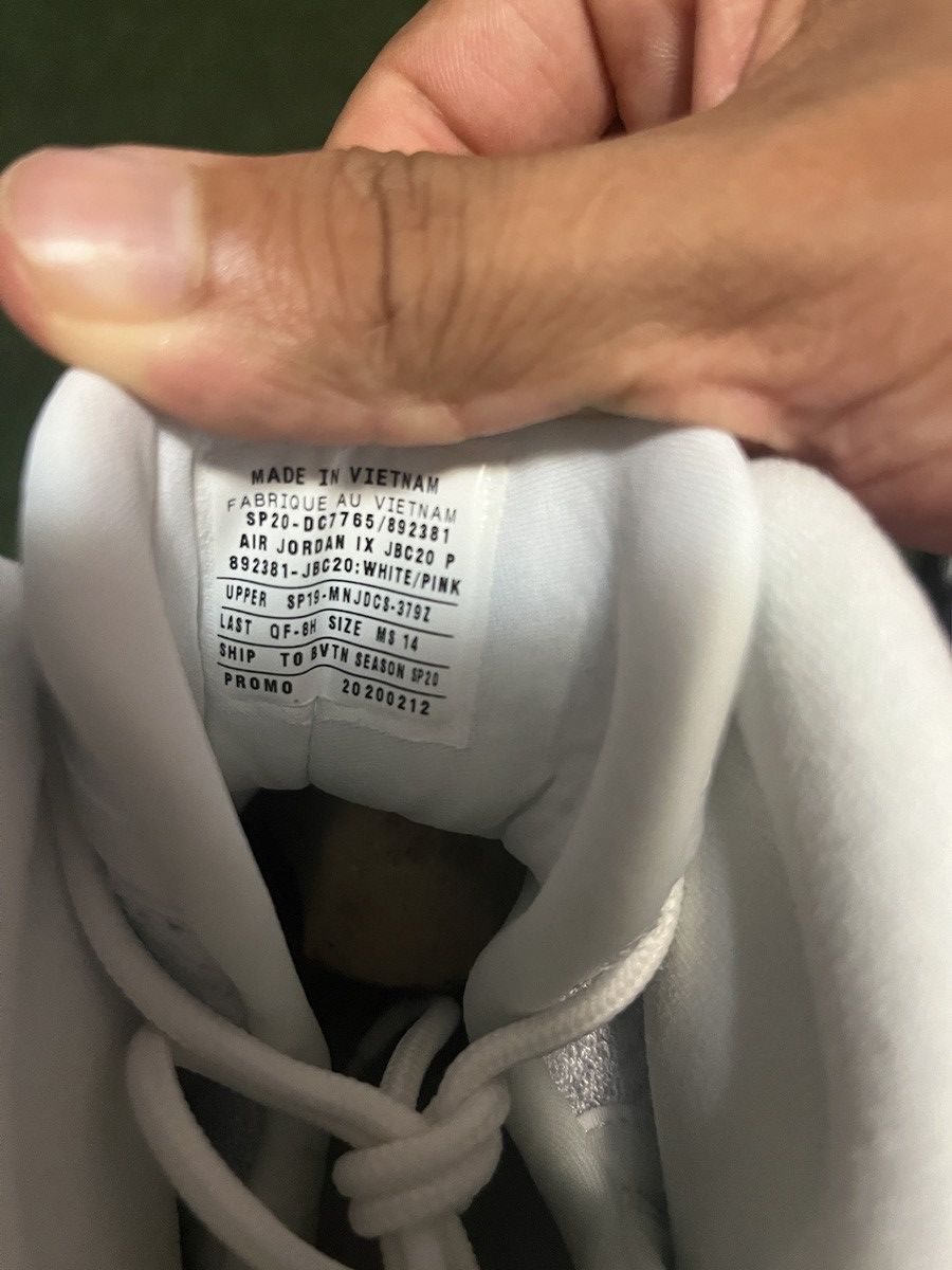 Jordan Brand Air Jordan Retro 9 Jordan Brand Classic Promo Sample sz 14 Size US 14 / EU 47 - 6 Thumbnail