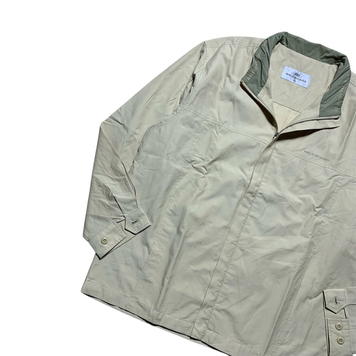 Balenciaga Vintage Balenciaga Harrington Style Jacket Size US M / EU 48-50 / 2 - 2 Thumbnail