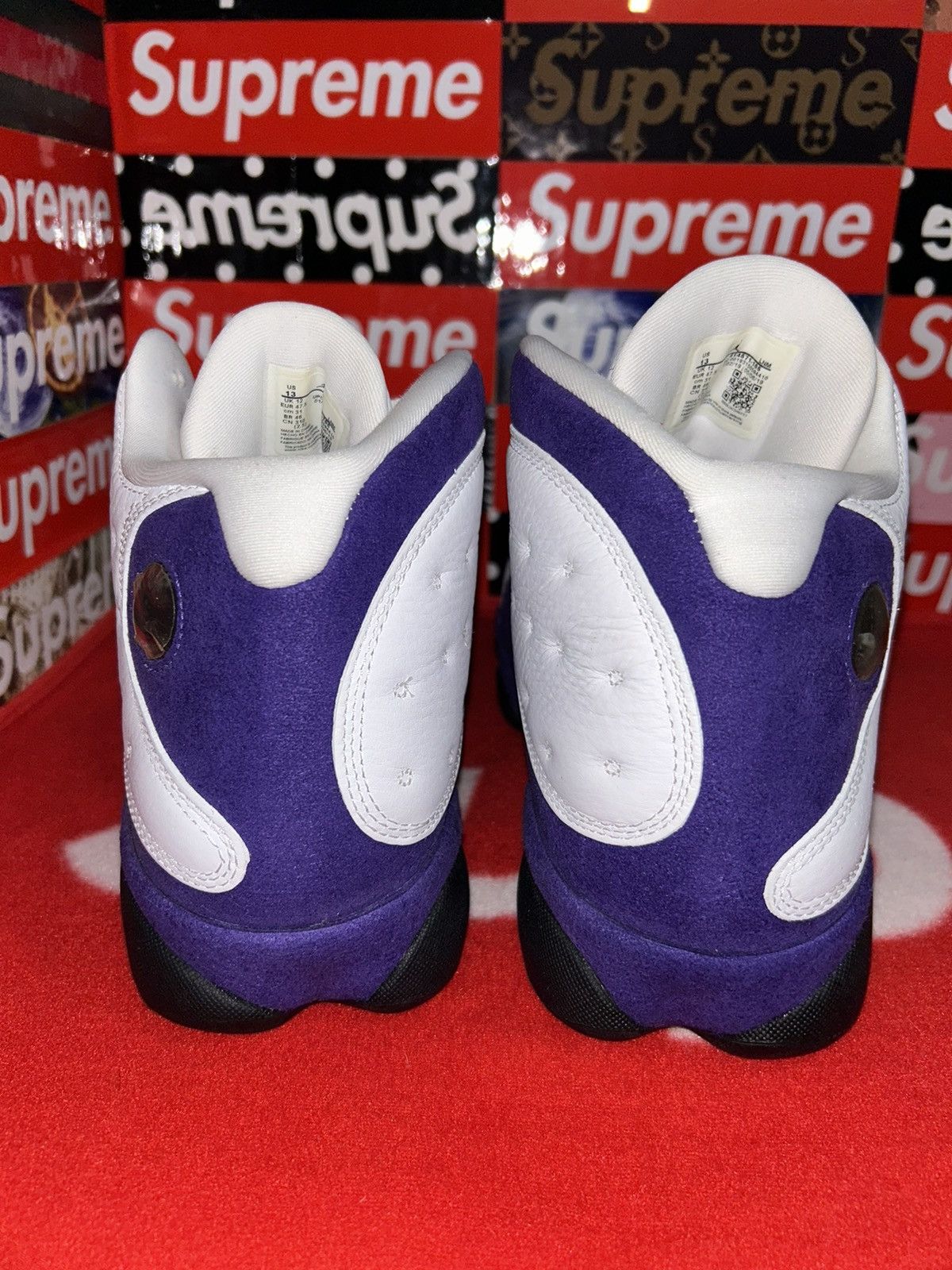 Jordan Brand Jordan 13 Retro Lakers 414571-105 size 13 VNDS Size US 13 / EU 46 - 3 Thumbnail