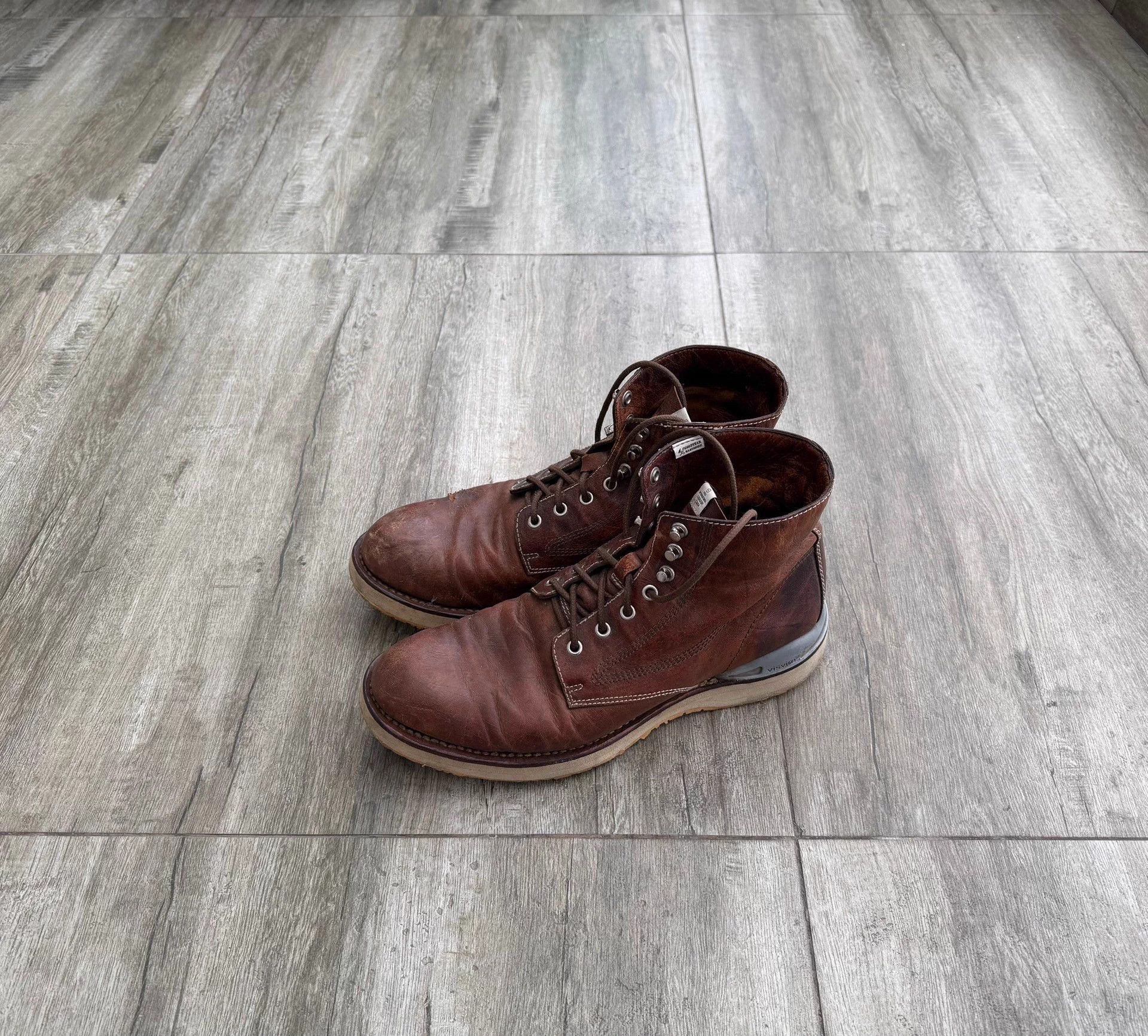 Visvim visvim virgil boots kngr-folk us9: sole rep, side tear Size US 9 / EU 42 - 2 Thumbnail
