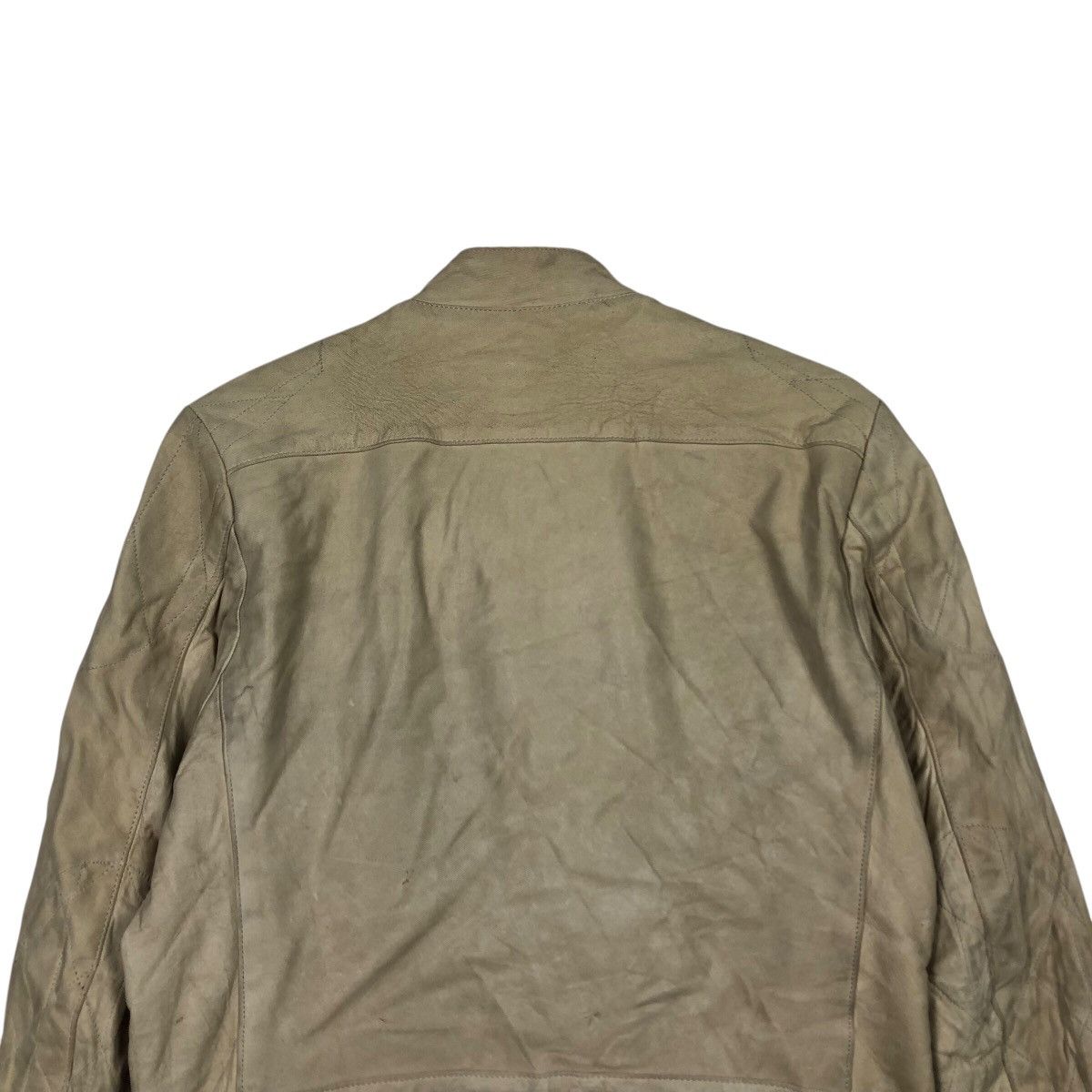 Japanese Brand Vintage Biker Leather Jacket Phase Riri Zipper Issey Miyake Size US S / EU 44-46 / 1 - 10 Thumbnail