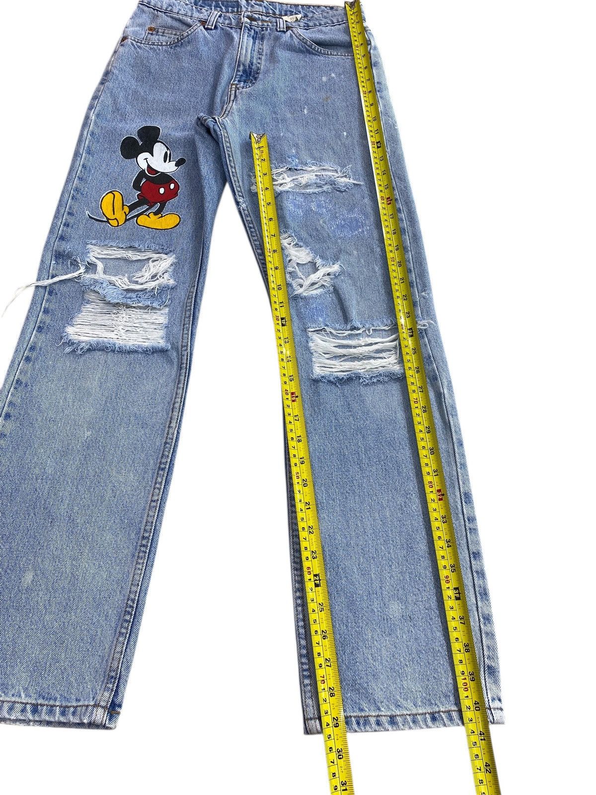 Levi's Levi’s Distressed Straight Leg Style Jeans Size US 28 / EU 44 - 8 Thumbnail