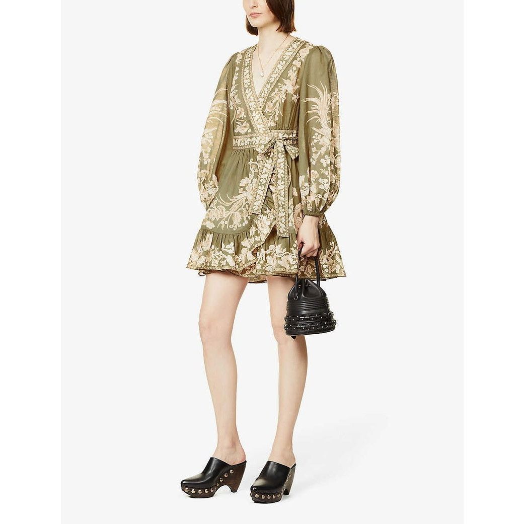 Zimmermann NWOT ZIMMERMANN Anneke Mini Wrap-Dress Sz 3 (US 10) Size M / US 6-8 / IT 42-44 - 1 Thumbnail