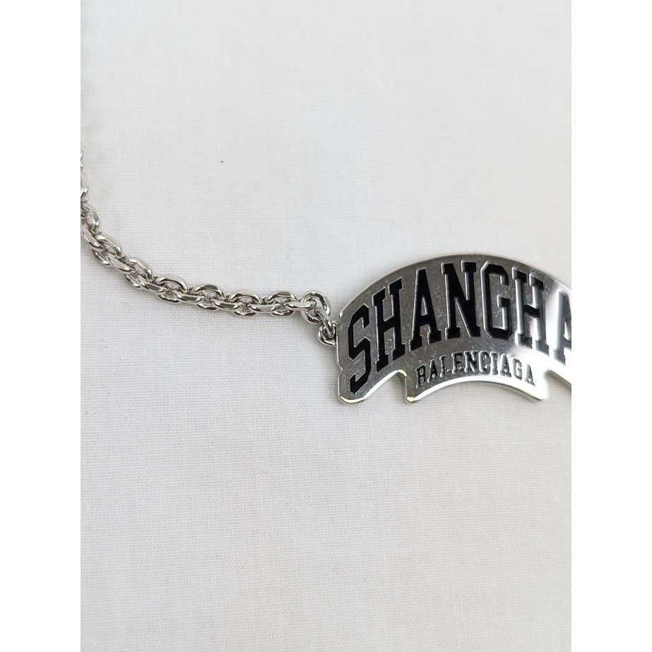 Balenciaga o1rshd1 Size: OS / Shanghai Necklace in Silver Size ONE SIZE - 5 Thumbnail