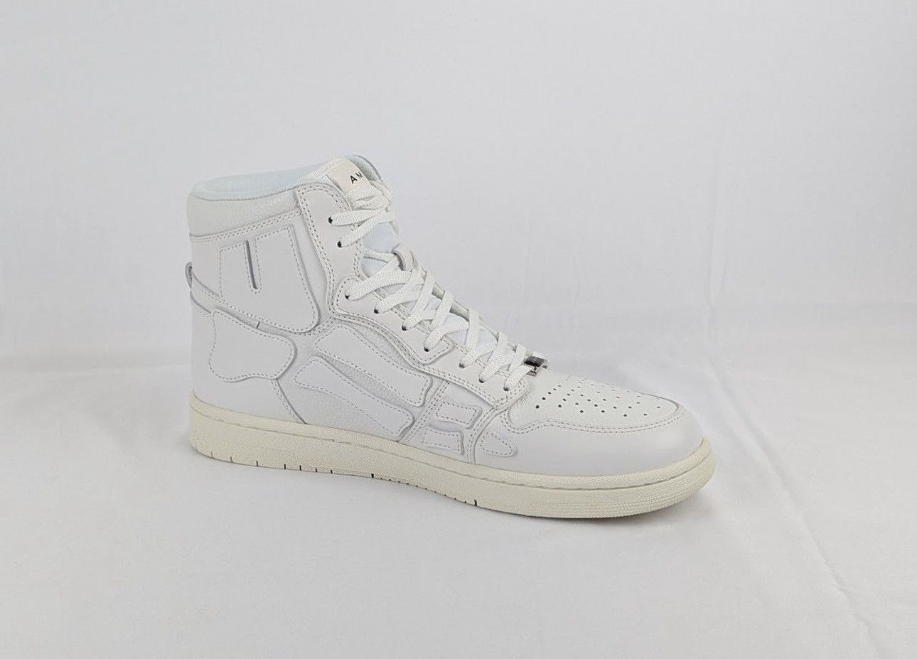 Amiri Skeleton Top High Sneakers in White Size US 11 / EU 44 - 3 Thumbnail