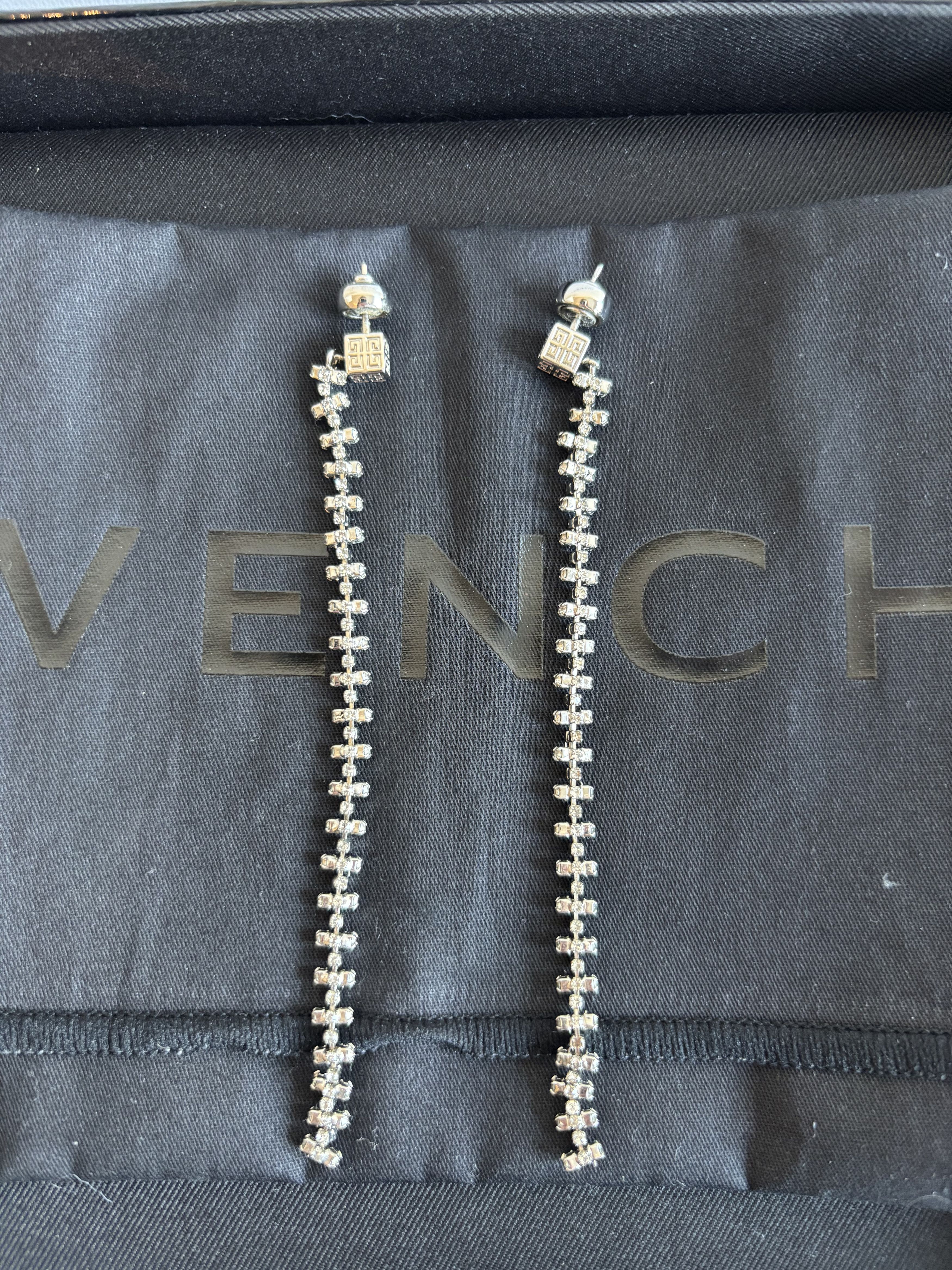 Givenchy Givenchy Crystal Earrings Size ONE SIZE - 2 Thumbnail