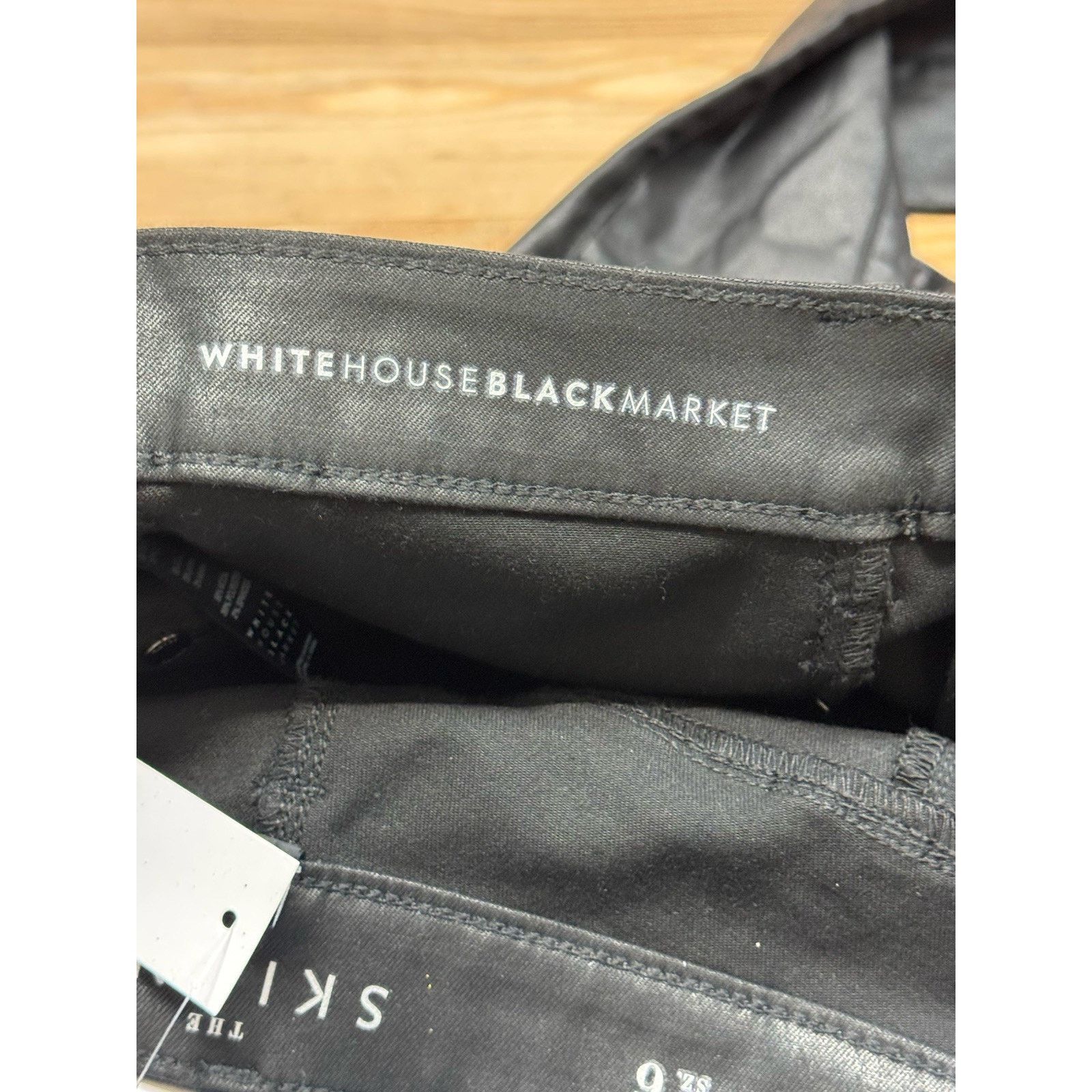 White House Black Market White House Black Market Faux Leather Pants Womens 6 Size 28" / US 6 / IT 42 - 9 Thumbnail