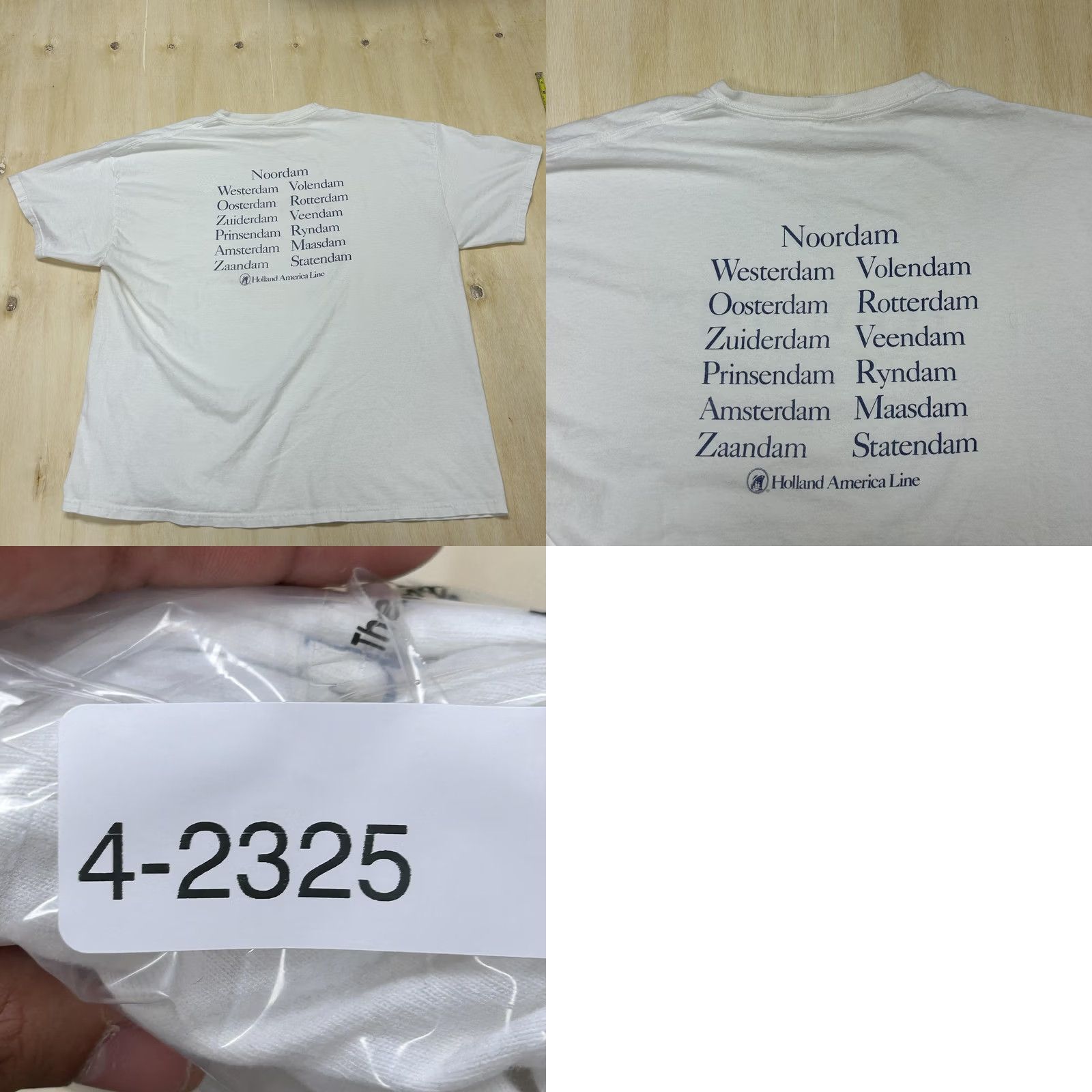 Hanes Hanes Shirt Mens 2XL White Heavyweight Nautical Funny Tee T-Shirt Size US XXL / EU 58 / 5 - 8 Thumbnail