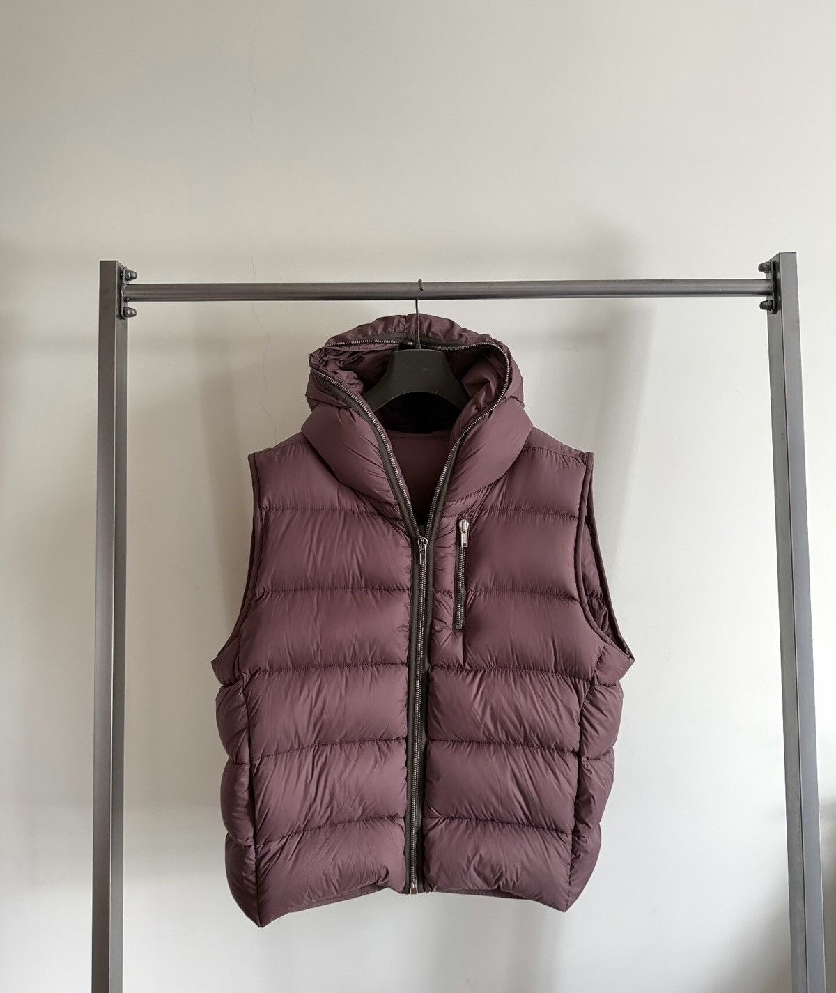 Rick Owens Rick Owens Zip-Up Shark Head Down Hooded Vest Size US L / EU 52-54 / 3 - 1 Thumbnail
