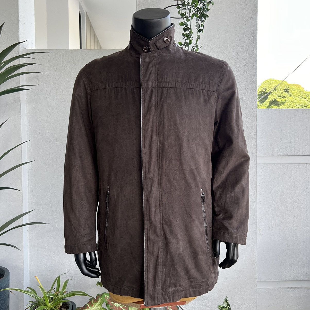 Playboy Playboy VIP Collection Vintage Jacket Suede Velve Size US XL / EU 56 / 4 - 4 Thumbnail