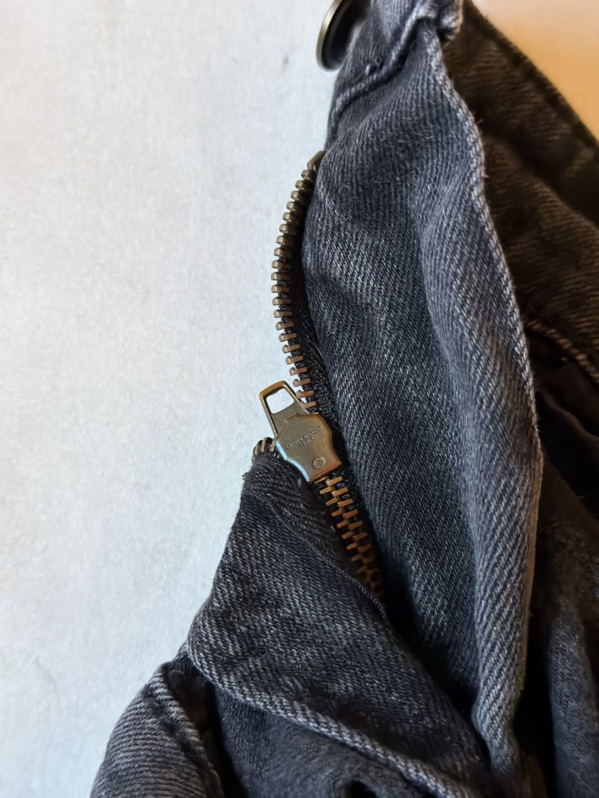 Saint Laurent Paris Saint Laurent 2015 D01 D02 Slim Skinny Jeans By Hedi Slimane Size US 32 / EU 48 - 8 Thumbnail