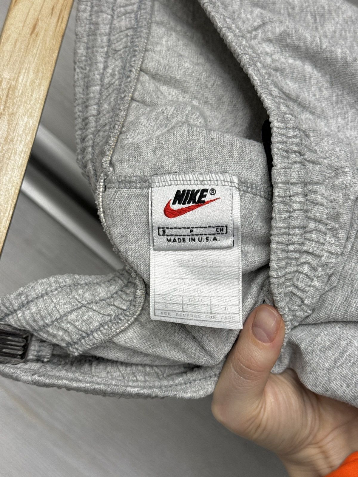 Nike Nike vintage 90s Grey sweat jogger shorts made in USA Size US 30 / EU 46 - 9 Thumbnail