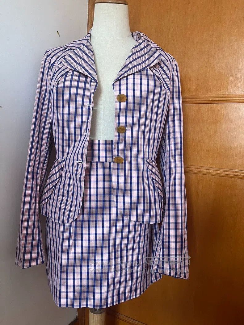Vivienne Westwood Vivienne Westwood Plaid Suit Set Size M / US 6-8 / IT 42-44 - 4 Thumbnail
