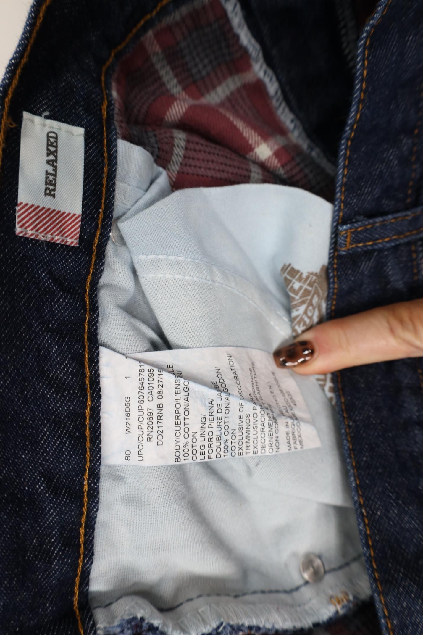 Dickies Vintage Y2K Dickies Fit Flannel Lined Wide Leg Denim Jeans Size US 40 / EU 56 - 7 Thumbnail