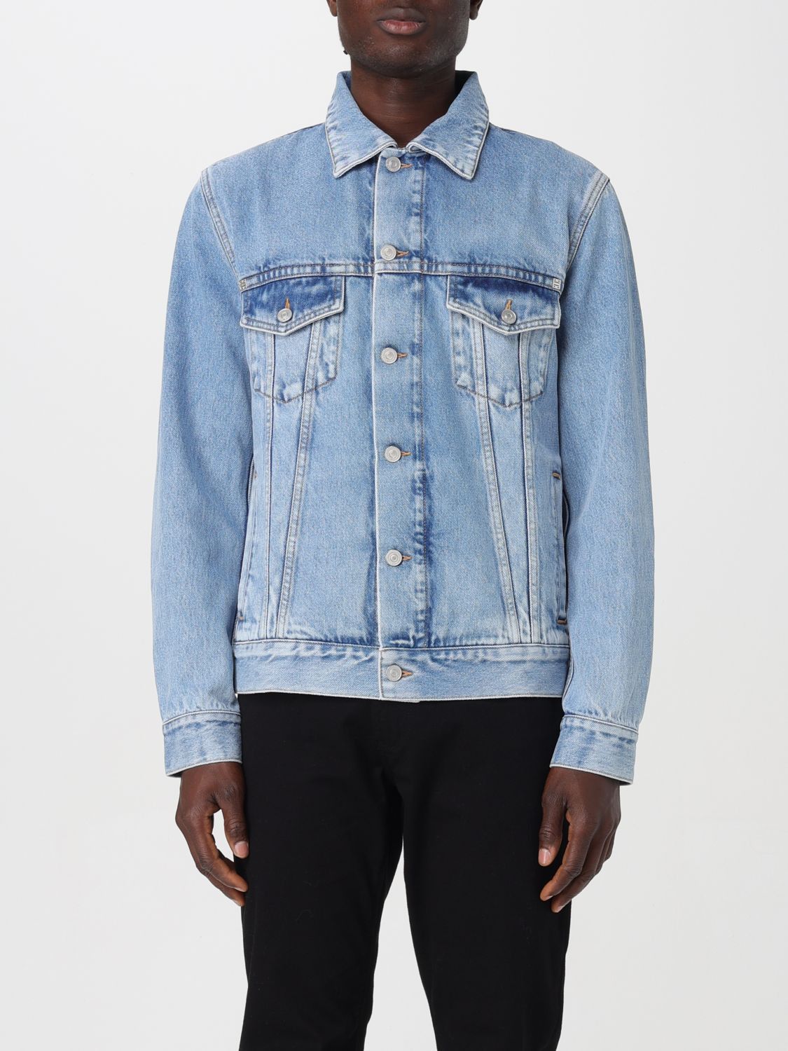 image of Givenchy Jacket Men Blue (Size XL)