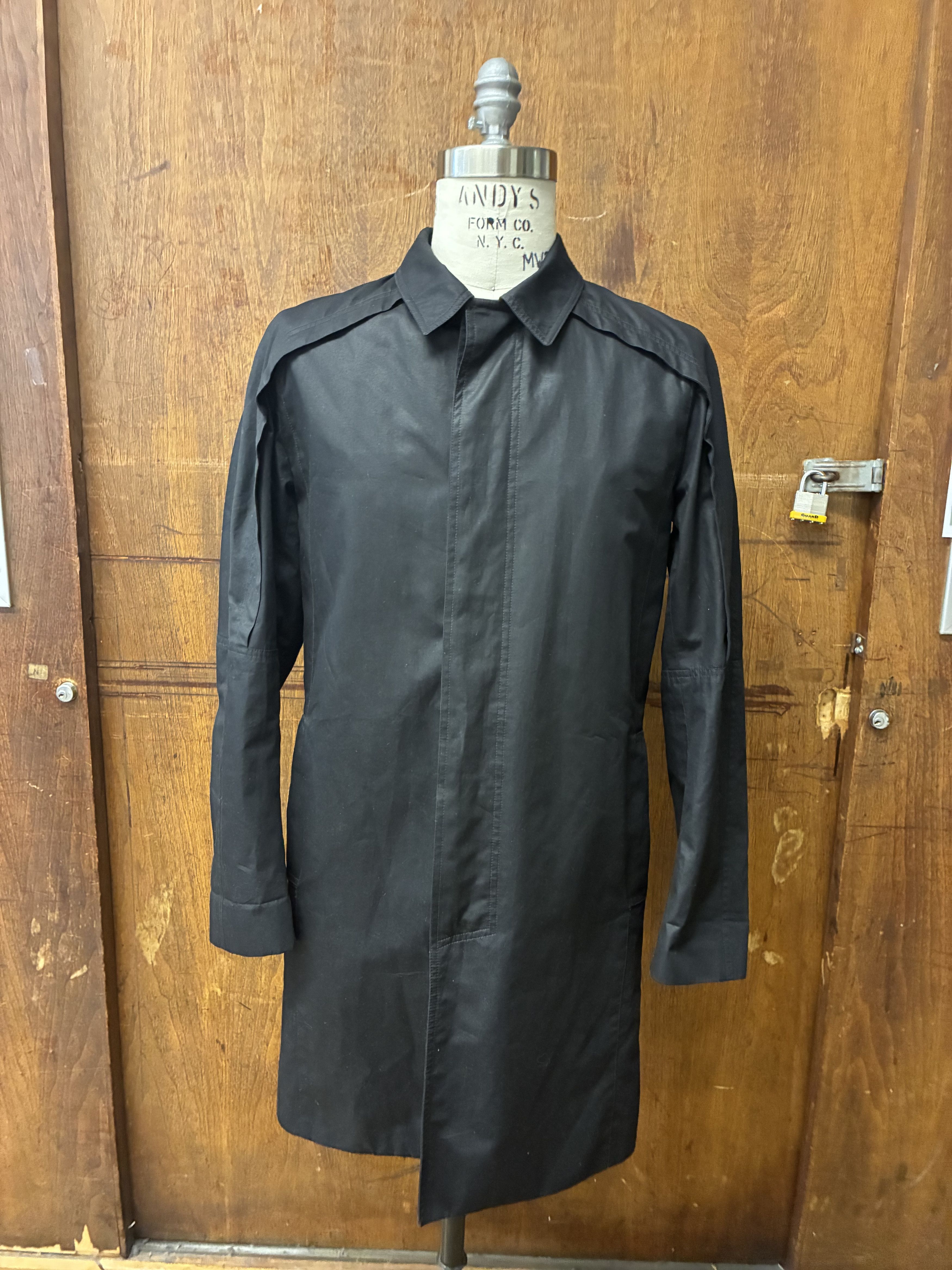 Dior Dior Homme Waxed Trenchcoat - SS08 Size US S / EU 44-46 / 1 - 1 Thumbnail