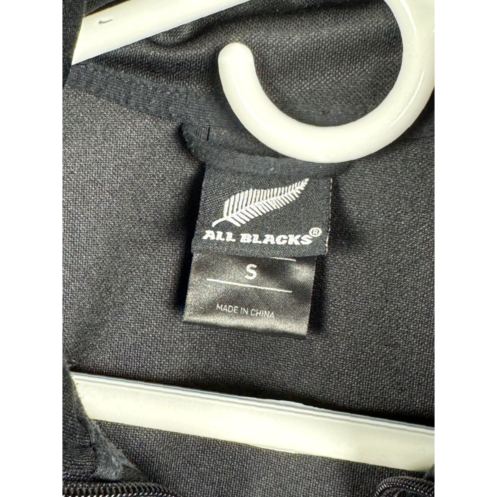 Adidas All Blacks Rugby Jacket Adidas Mens Small Black Full Zip Track Jacket Size US S / EU 44-46 / 1 - 4 Thumbnail