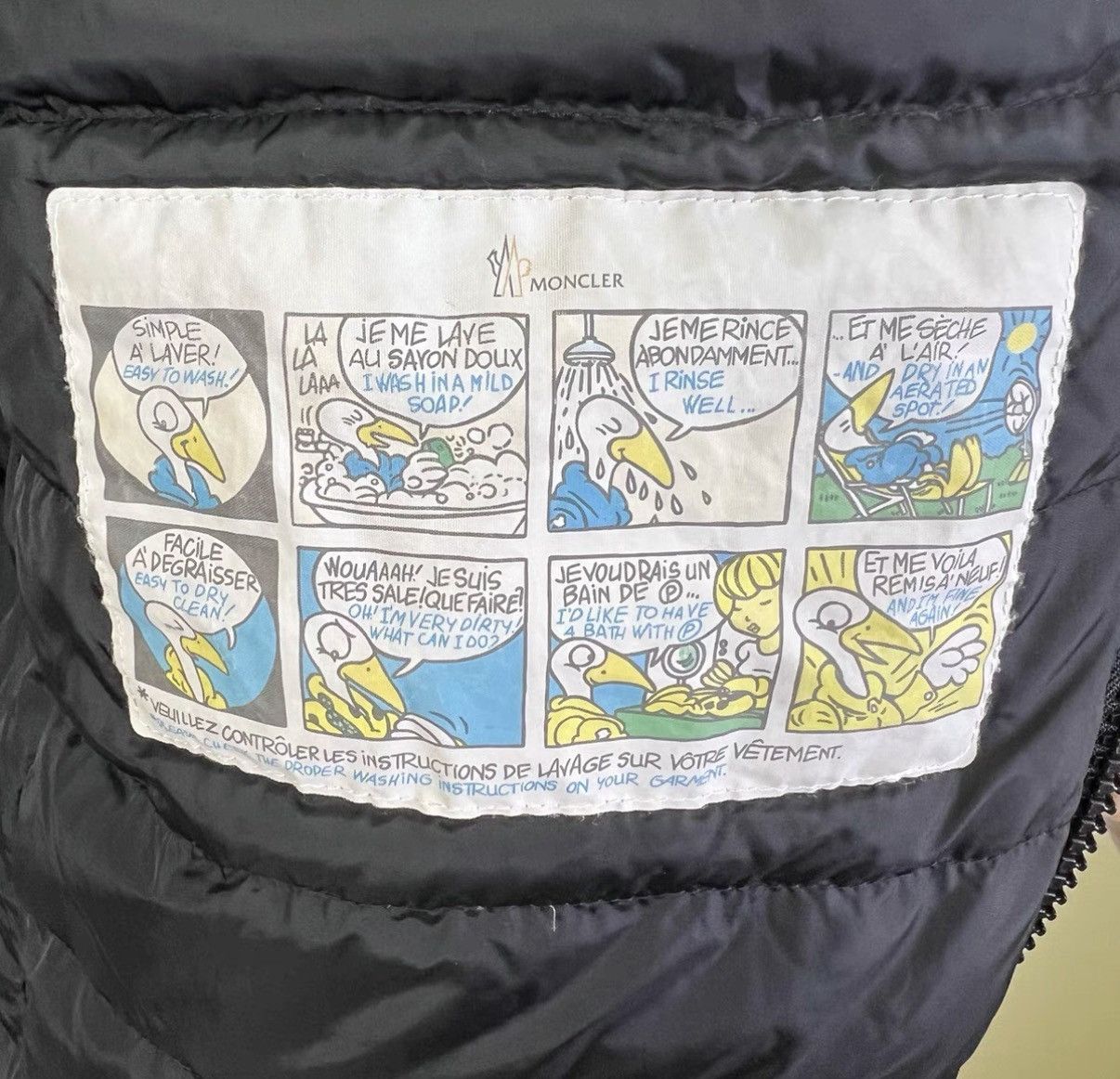 Moncler Moncler / Black Panelled Long Down Jacket K12 Size XS / US 0-2 / IT 36-38 - 7 Thumbnail