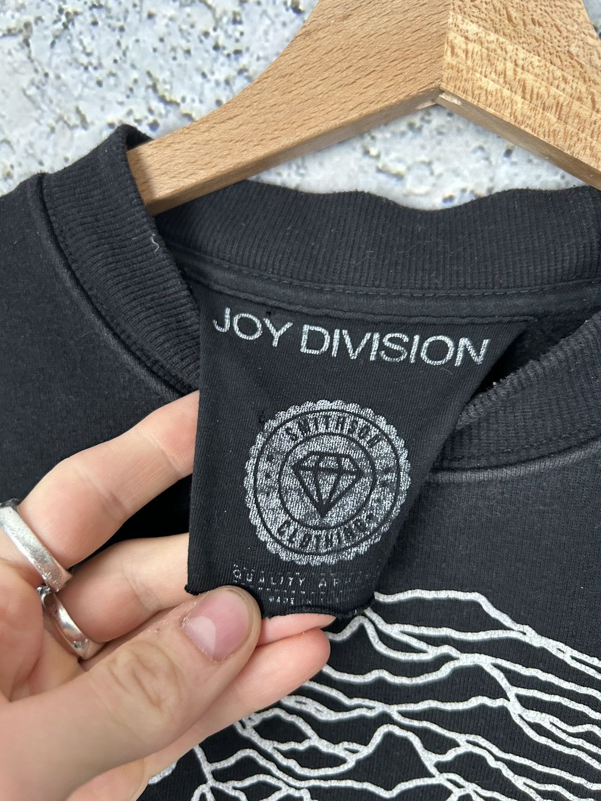 Band Tees Vintage Joy Division Unknown Pleasures Rock Band Crewneck Size US M / EU 48-50 / 2 - 3 Thumbnail