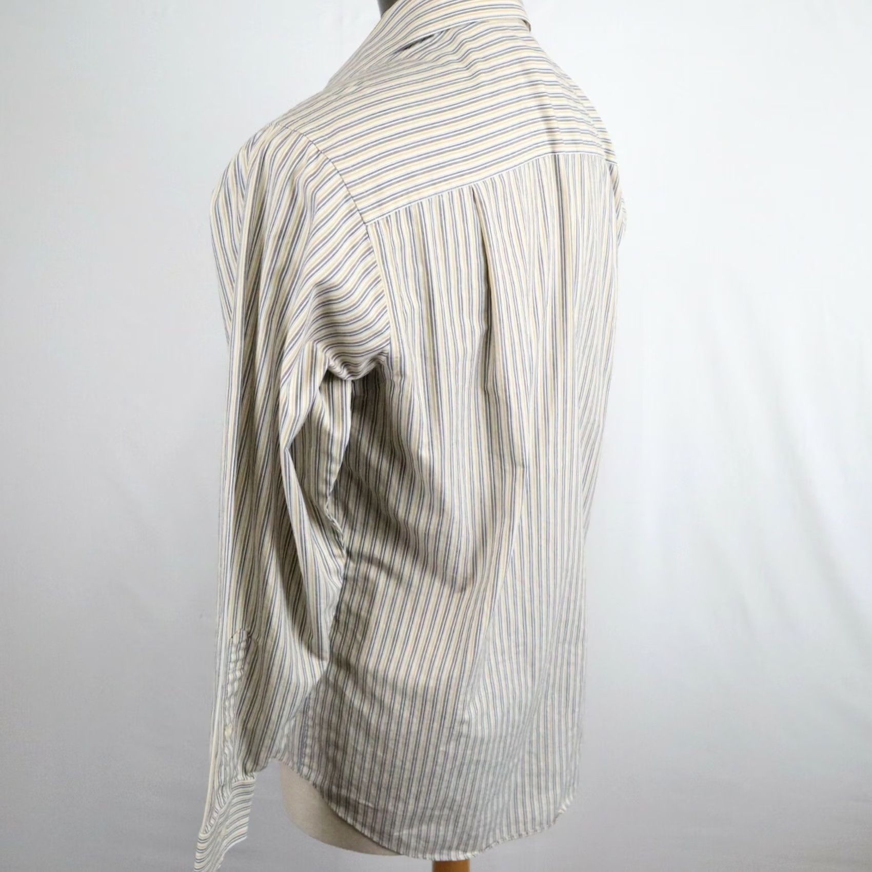 Geoffrey Beene Geoffrey Beene Shirt Mens Large 16 34/35 Wrinkle Free Button Striped Long Sleeve Dress Shirt Size US L / EU 52-54 / 3 - 5 Thumbnail