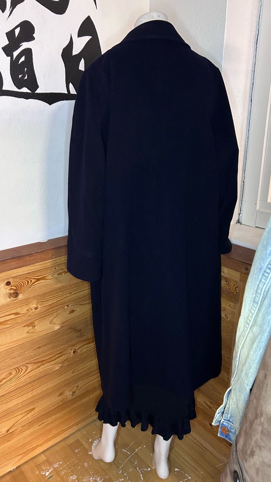 Vintage 100% new wool made in Austria long coat Size S / US 4 / IT 40 - 4 Thumbnail
