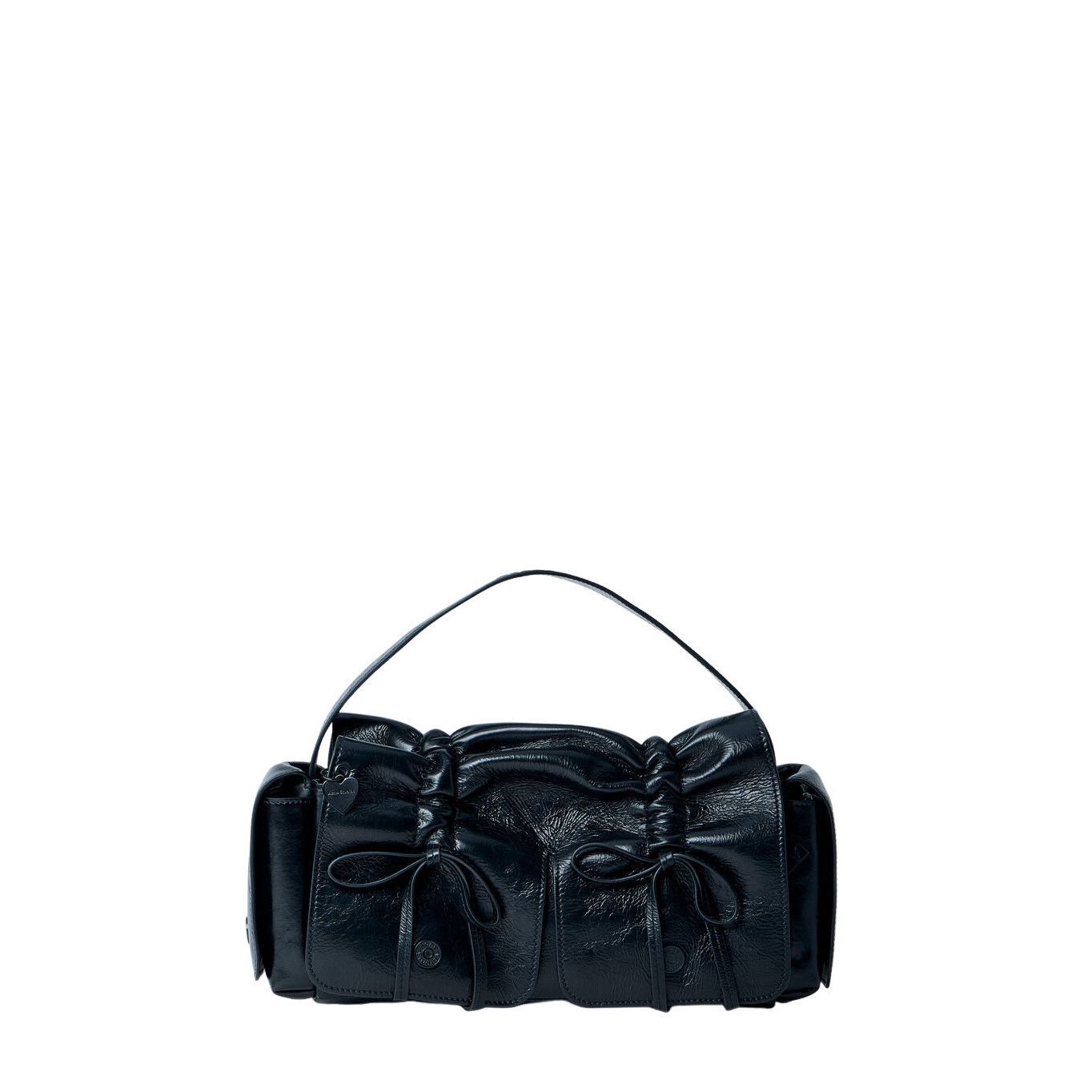 Acne Studios ACNE STUDIOS Multipocket Black Leather Shoulder Bag New Size ONE SIZE - 1 Thumbnail