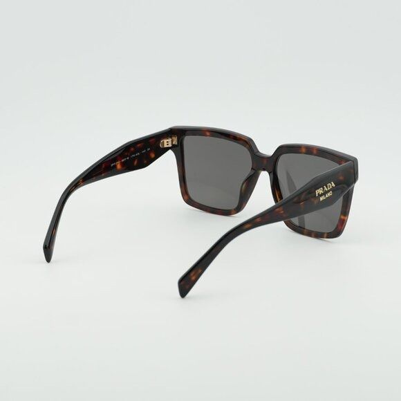 Prada Prada PR24ZS 17N40L Sunglasses Root Tortoise Square Frame Size ONE SIZE - 9 Thumbnail