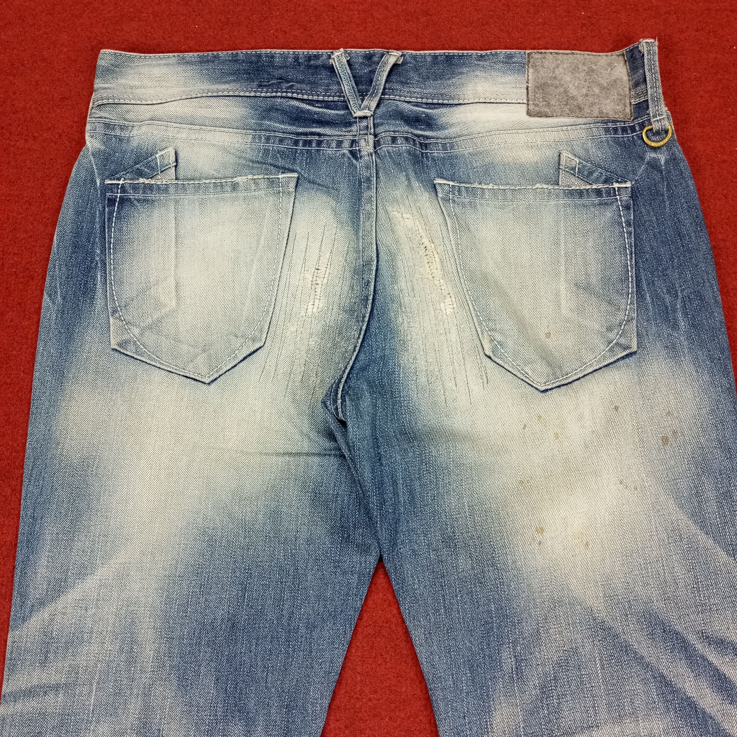 Vanquish × Vintage Vanquish Fashion Style Distressed Jeans Size 34" / US 12 / IT 48 - 5 Thumbnail
