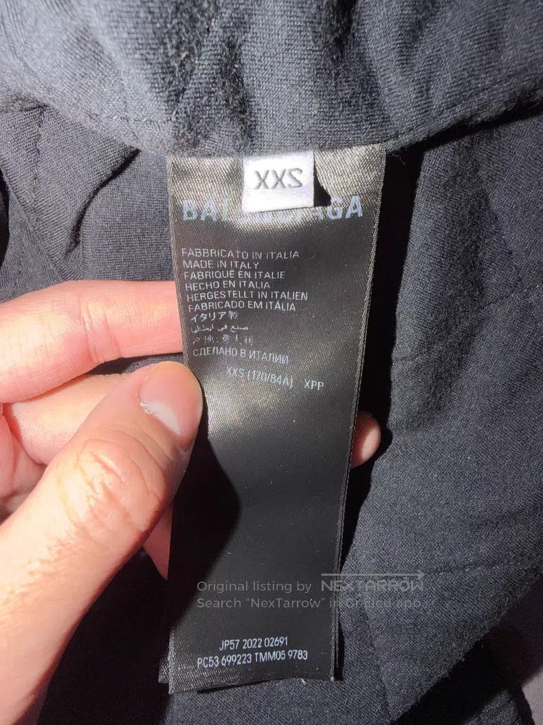Balenciaga Balenciaga Rendered Gradient Plaid Hoodie Size US XXS / EU 40 - 4 Thumbnail