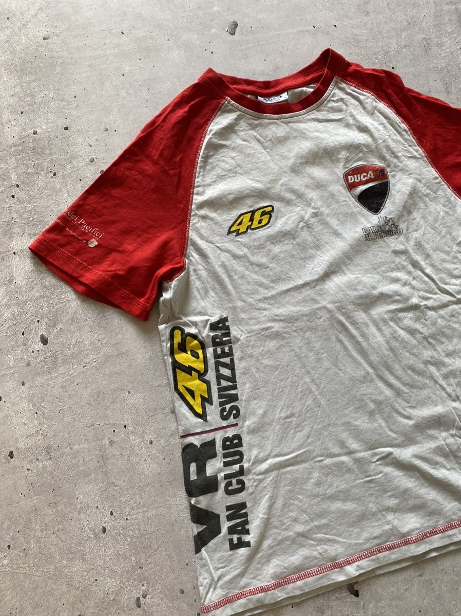 Vintage Vintage 2011 Valentino Rossi Ducati 46 MOTOGP Dream Bikes Size US S / EU 44-46 / 1 - 1 Thumbnail