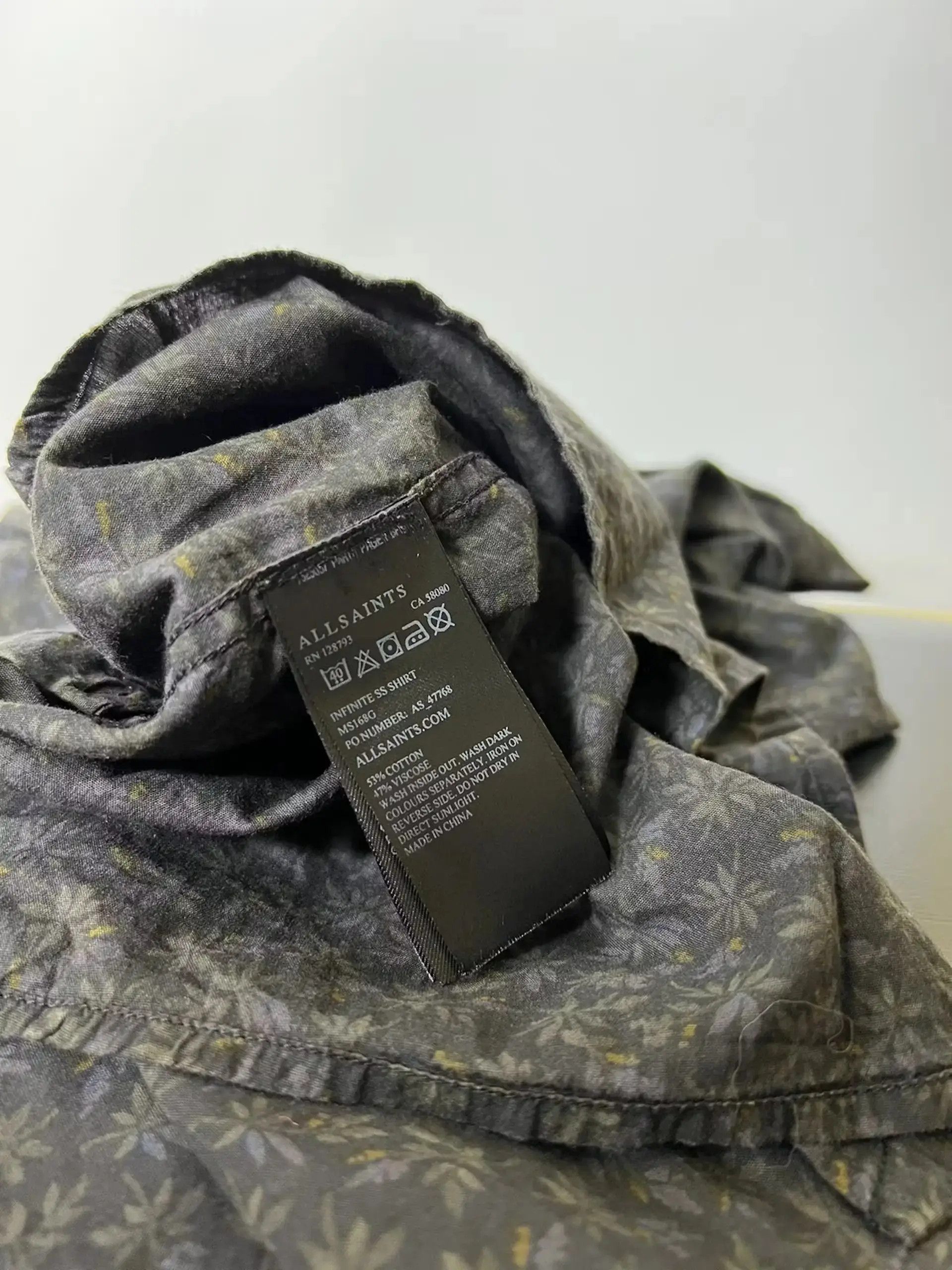 Allsaints × Japanese Brand All Saints Infinite SS shirt Size US M / EU 48-50 / 2 - 4 Thumbnail