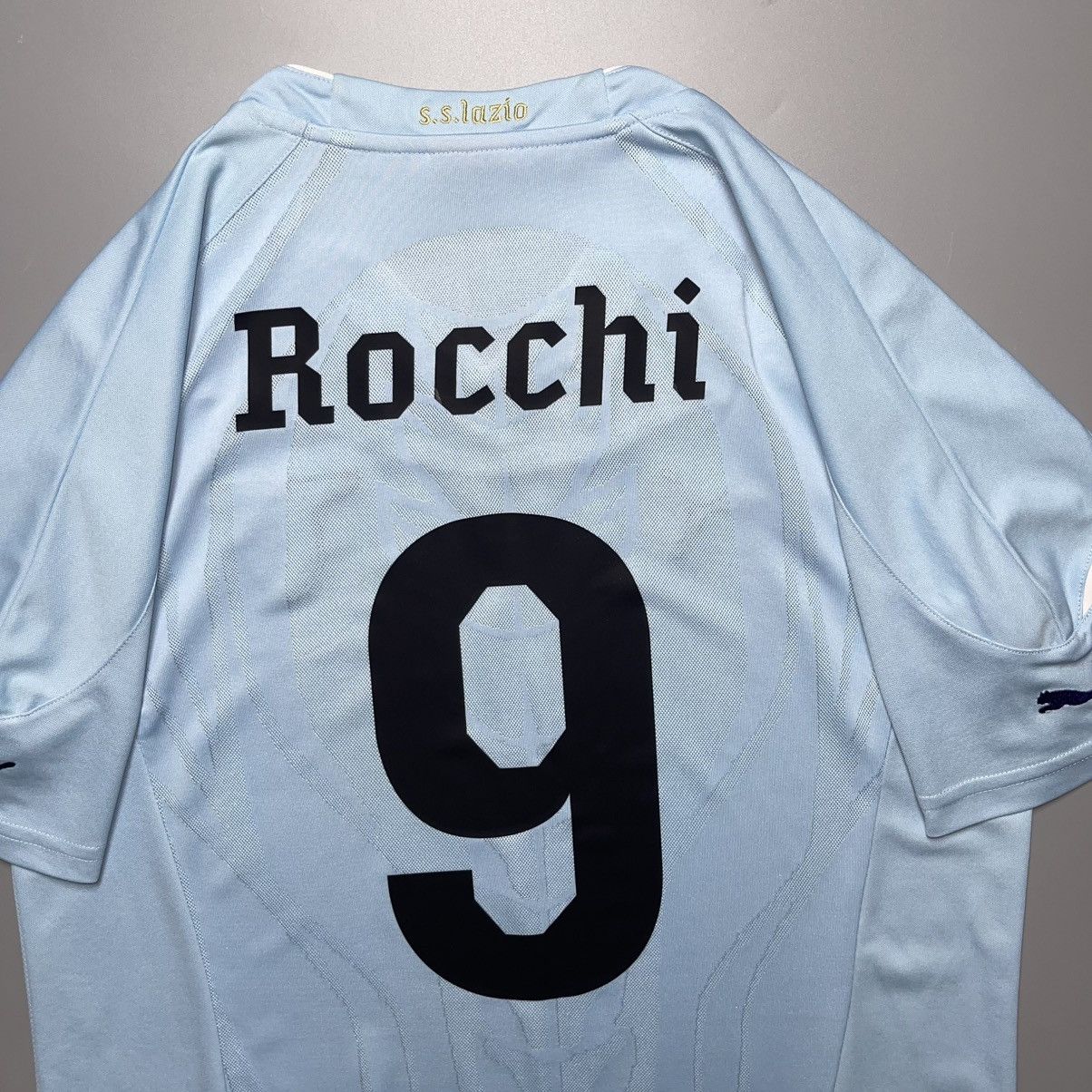 Puma LAZIO PUMA 2011/2012 FOOTBALL SOCCER HOME JERSEY #9 ROCCHI Size US M / EU 48-50 / 2 - 8 Thumbnail