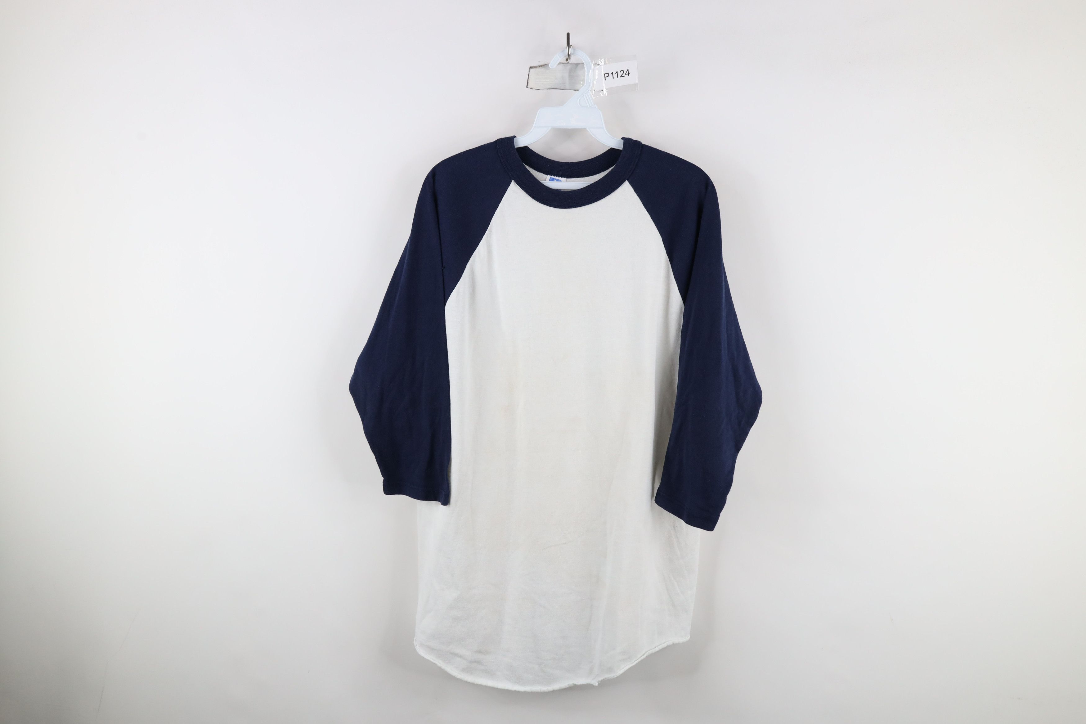 Russell Athletic × Vintage Vintage 80s 90s Russell Athletic Raglan Baseball T-Shirt Size US XL / EU 56 / 4 - 1 Thumbnail