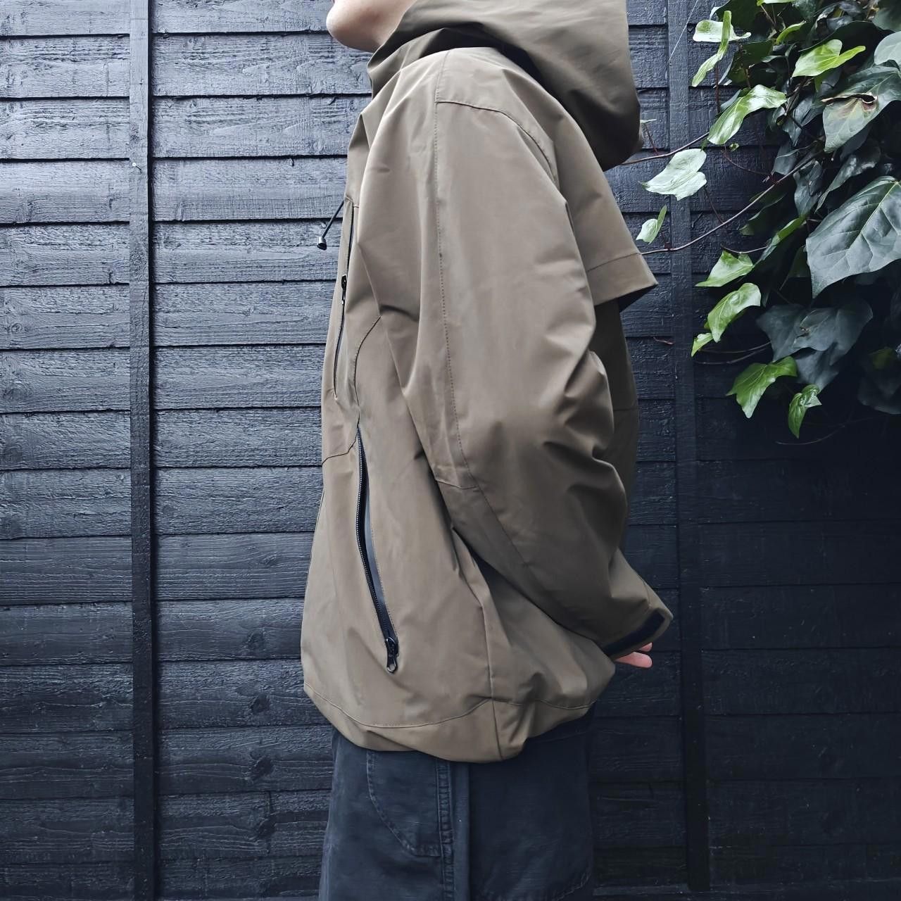 Other Khaki Quad Zip Waterproof Shell Jacket Size US M / EU 48-50 / 2 - 4 Thumbnail
